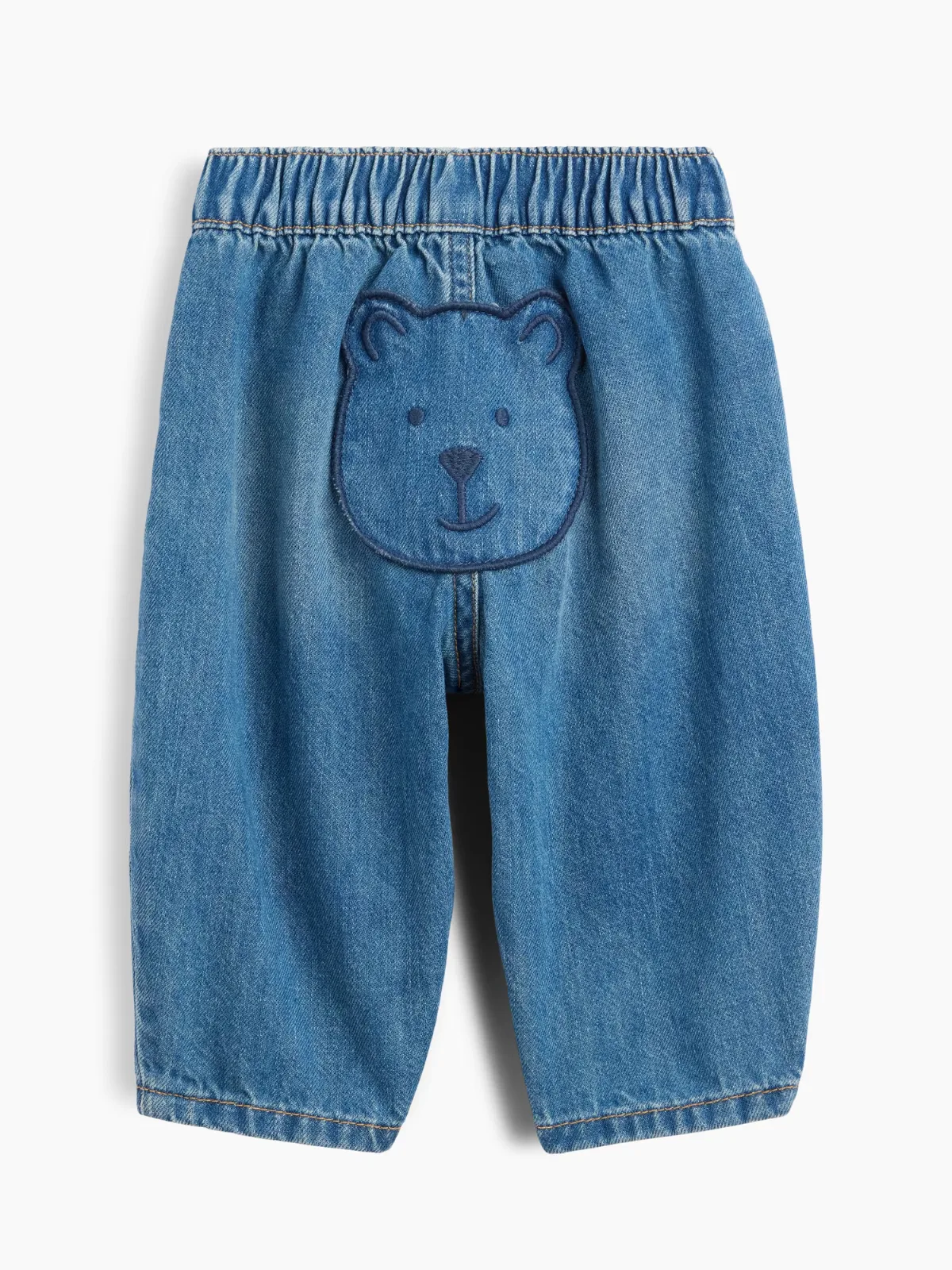 Brannan Bear Pull-On Barrel Jeans by Gap