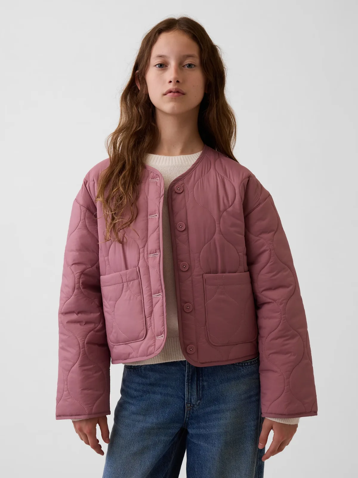 Recycled Lightweight Quilted Jacket by Gap