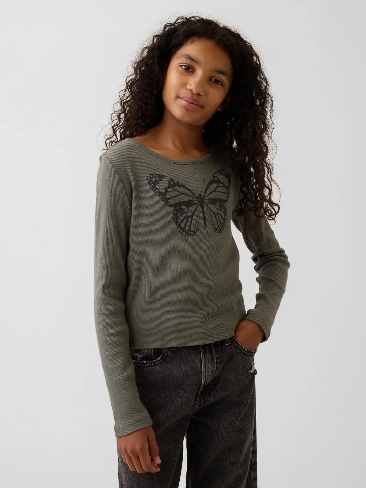 Rib T-Shirt by Gap