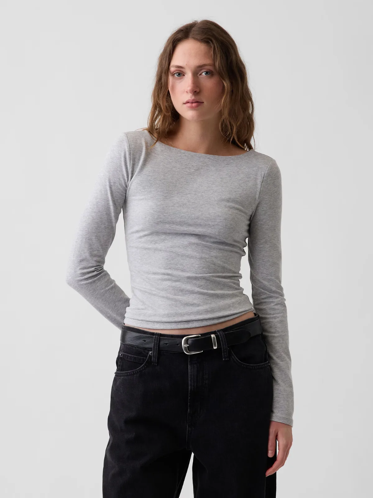 CloseKnit Jersey Scoop-Back T-Shirt by Gap