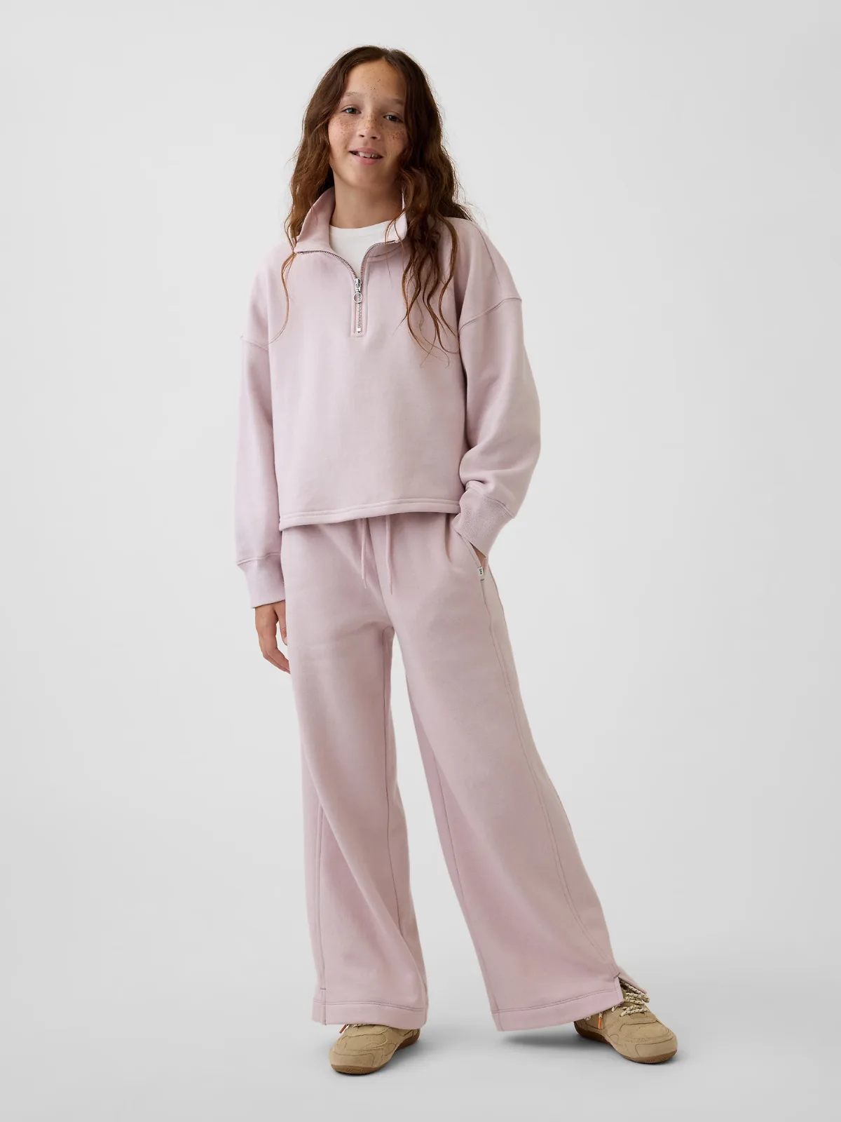 VintageSoft Baggy Varsity Sweatpants by Gap