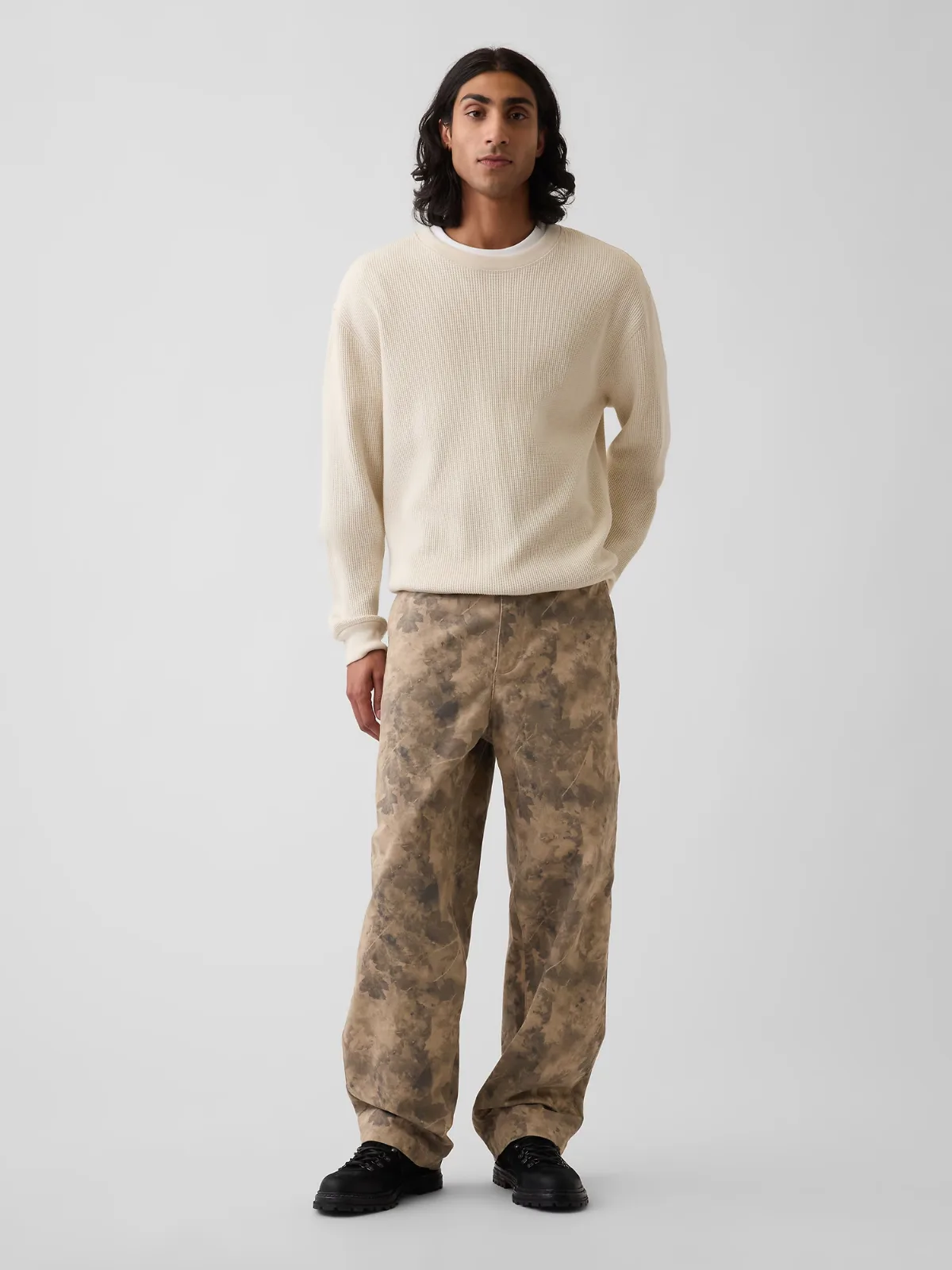 Heavyweight Twill Baggy Khakis by Gap