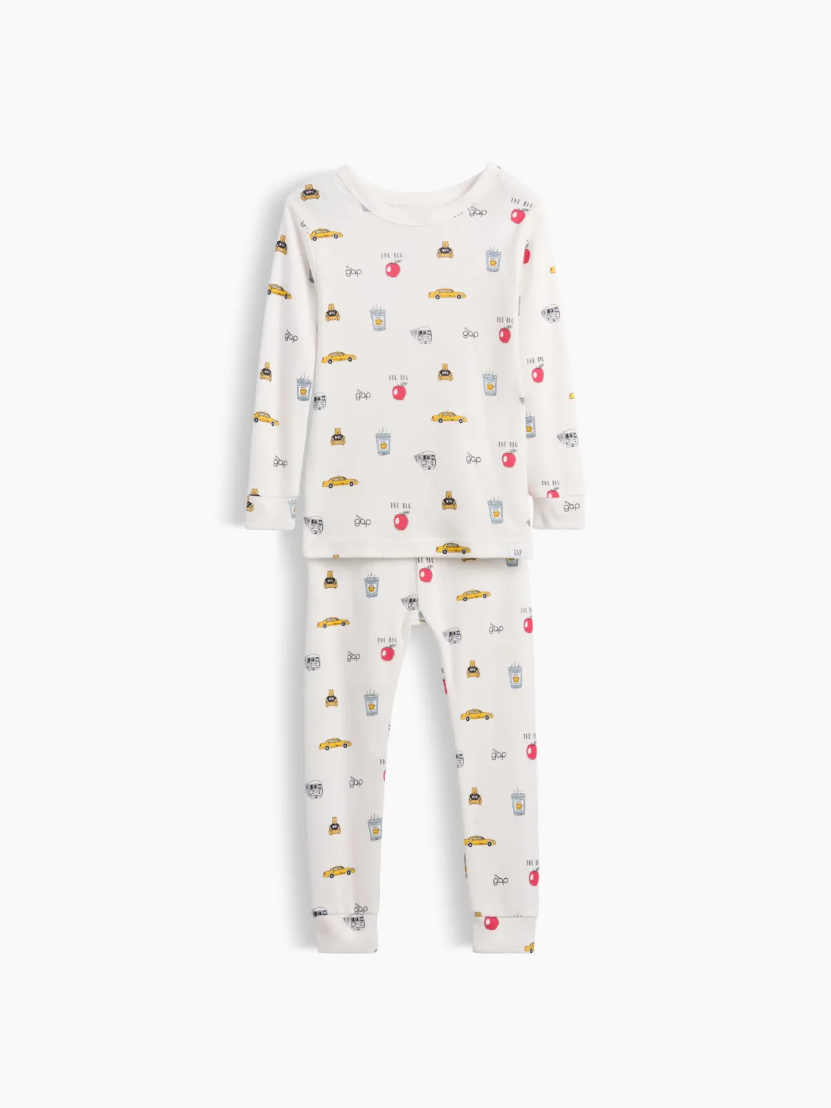 Organic Brushed Cotton NYC PJ Set by Gap