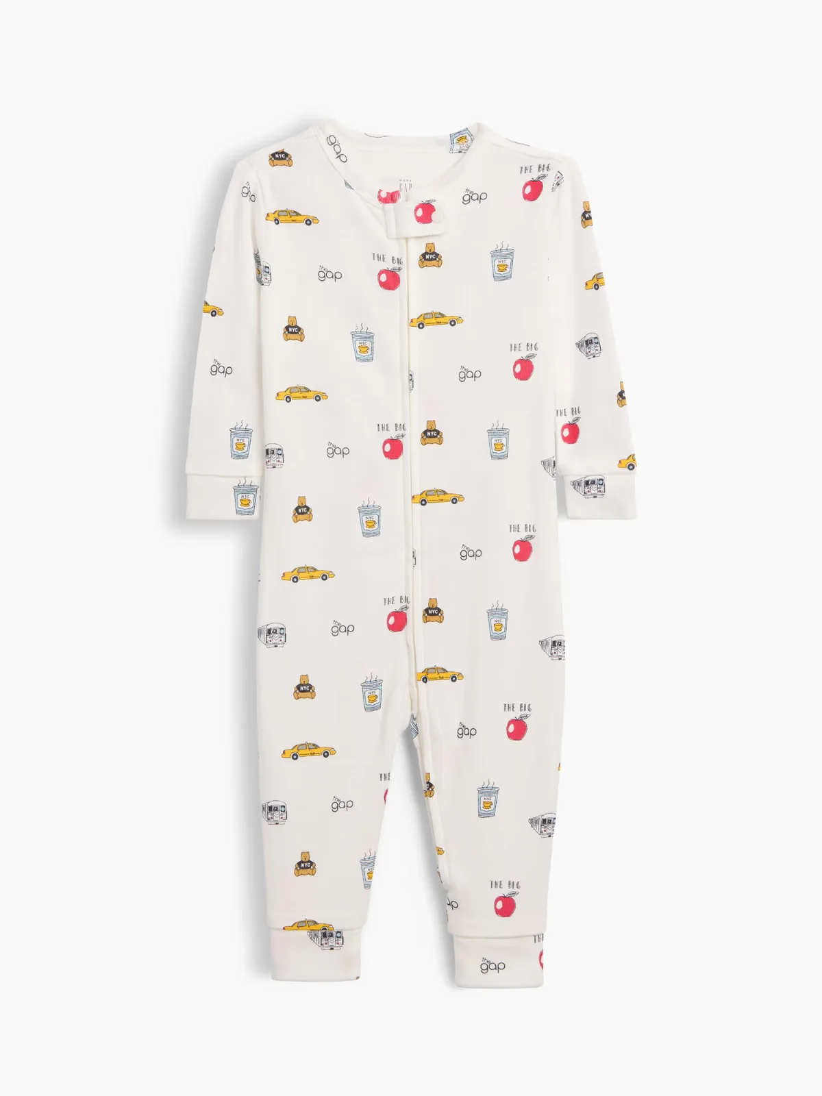 Organic Cotton Print One-Piece by Gap