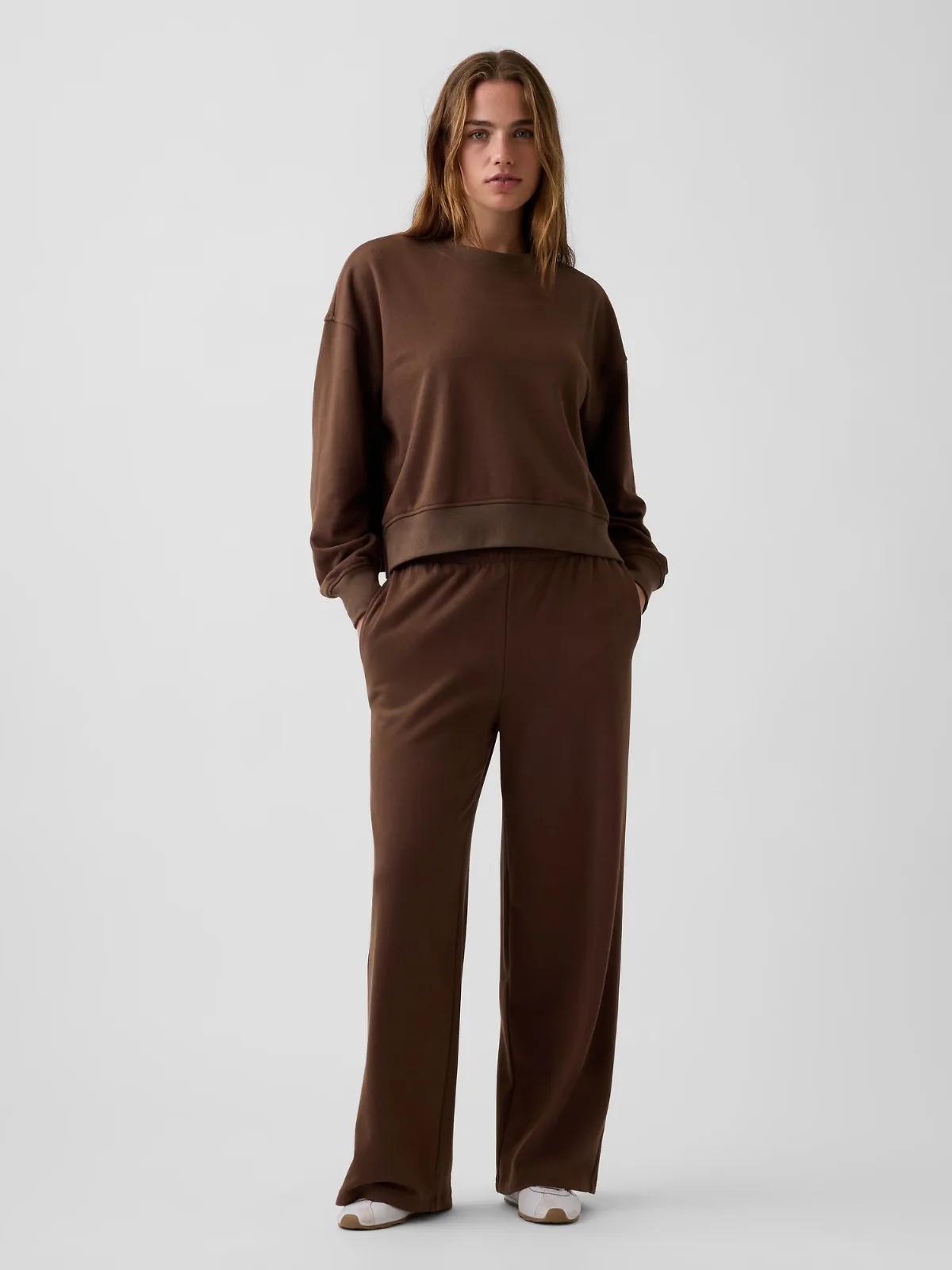 Mid Rise VintageSoft Terry Loose Sweatpants by Gap
