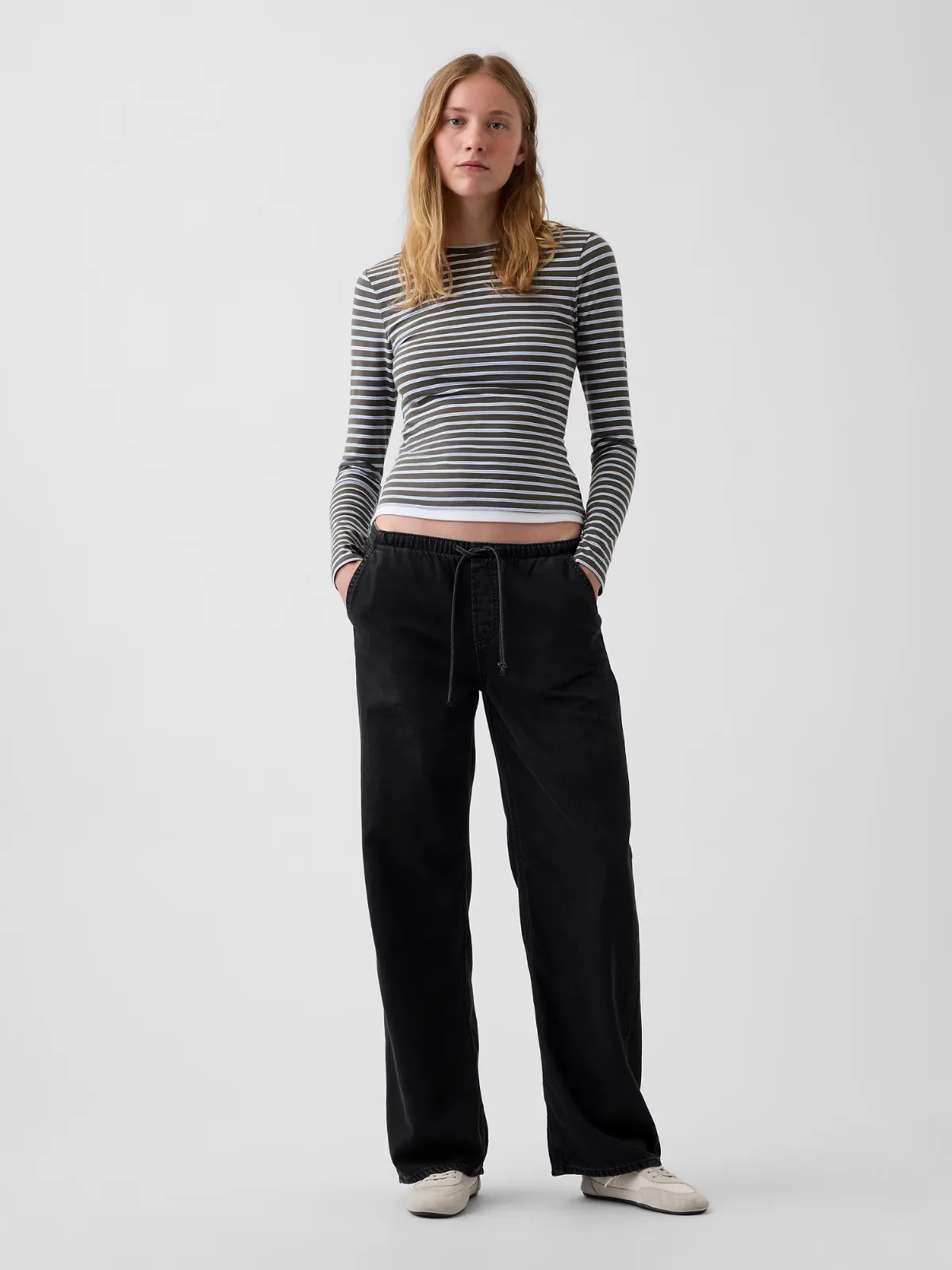 Low Rise UltraSoft Easy 90s Loose Jeans by Gap