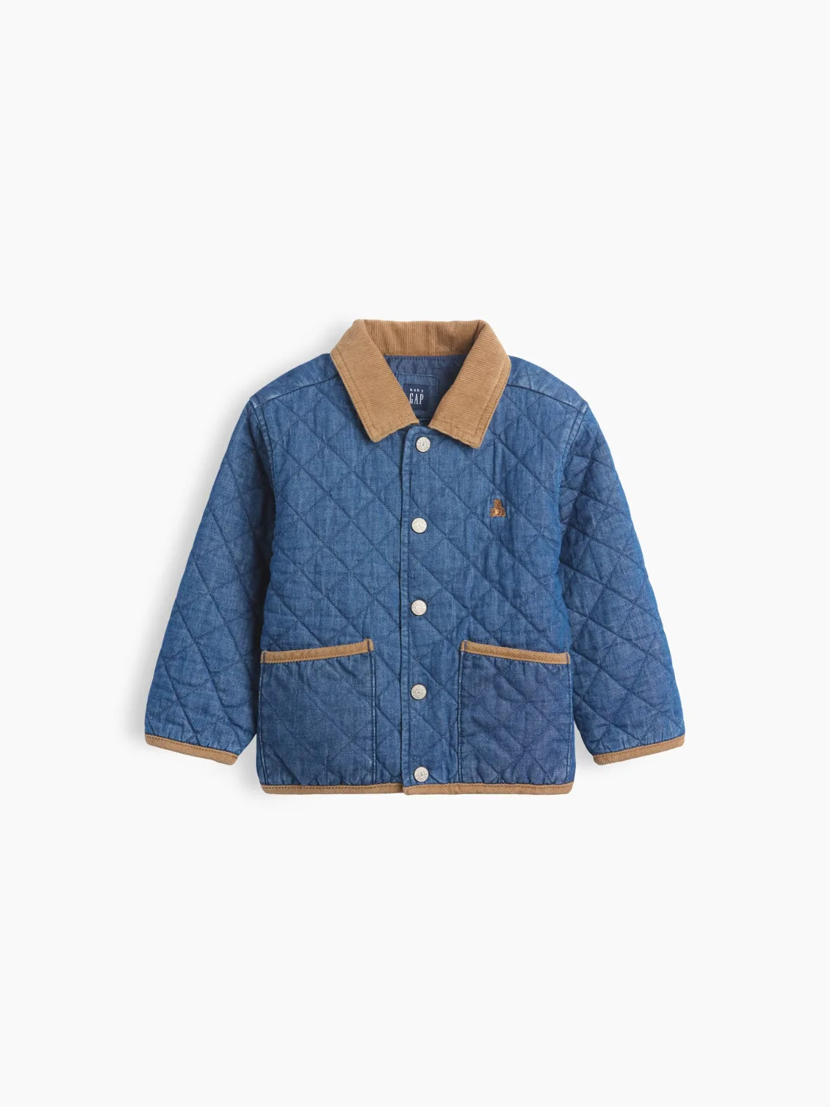 Quilted Denim Jacket by Gap