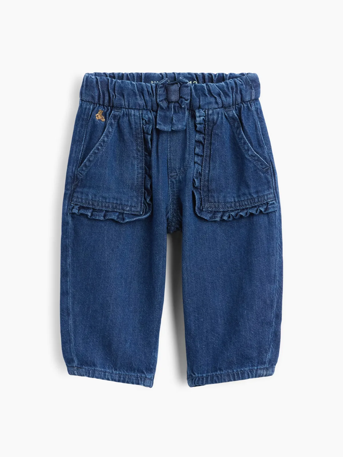 Ruffle Bow Pull-On Jeans by Gap