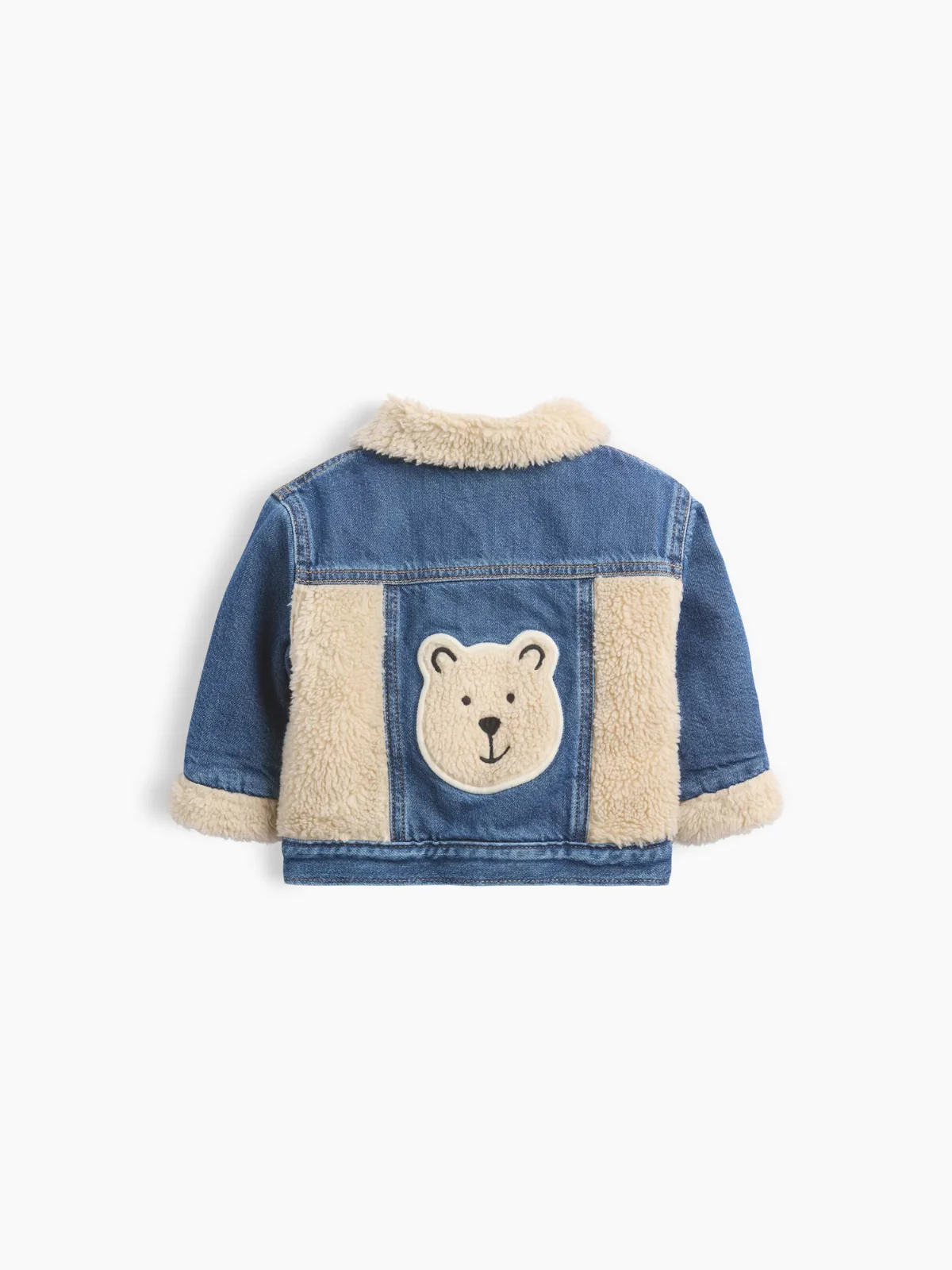 Sherpa Bear Icon Denim Jacket by Gap