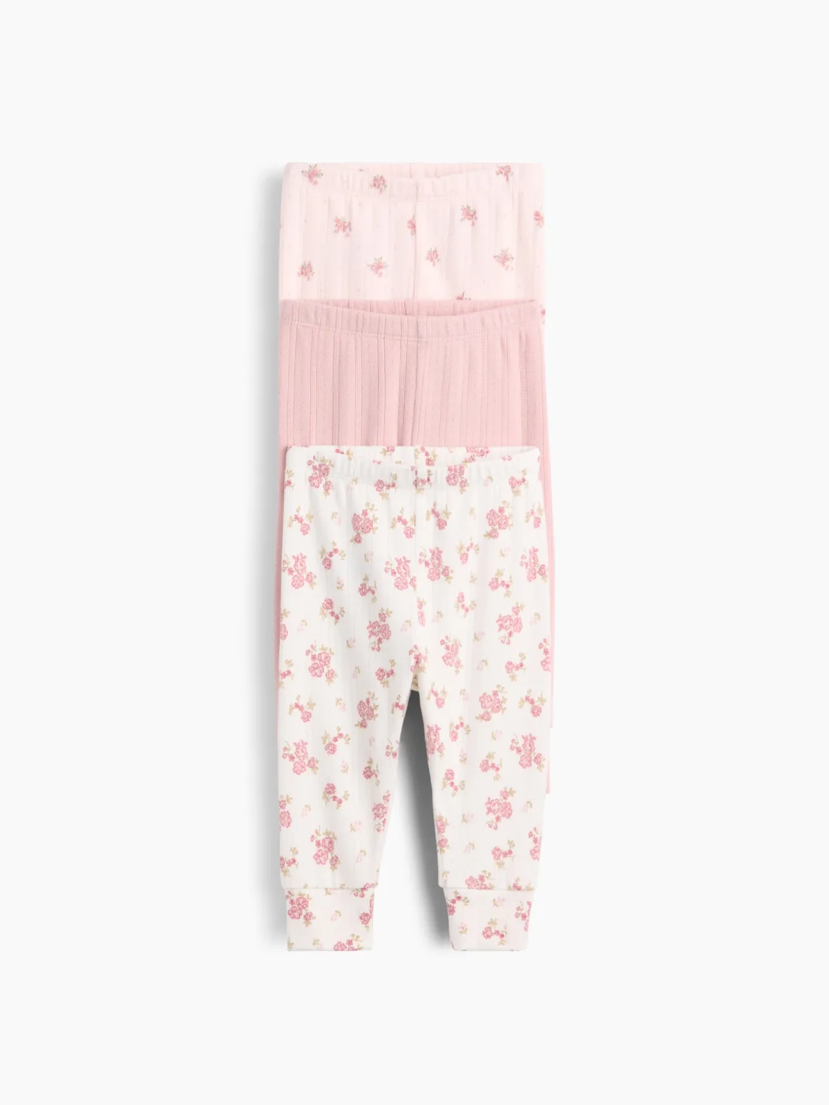 Softspun Pointelle Pull-On Pants (3-Pack) by Gap
