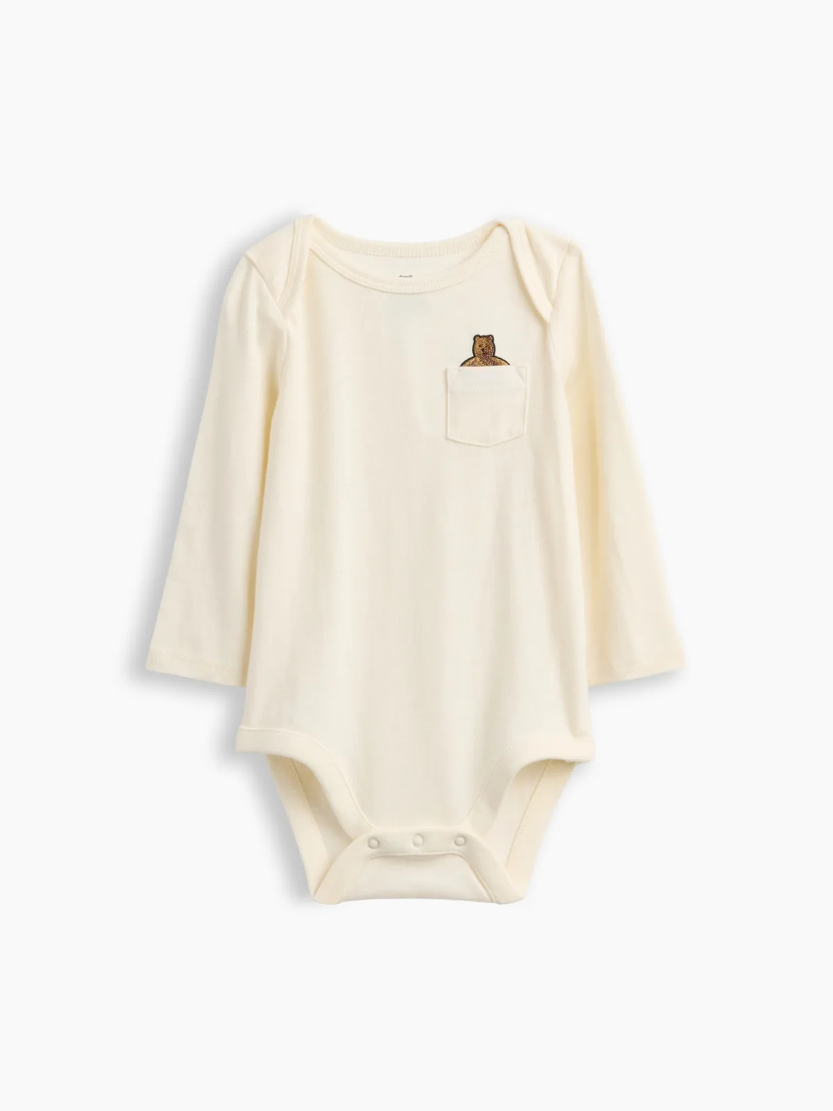 Organic Cotton Pocket Bodysuit by Gap