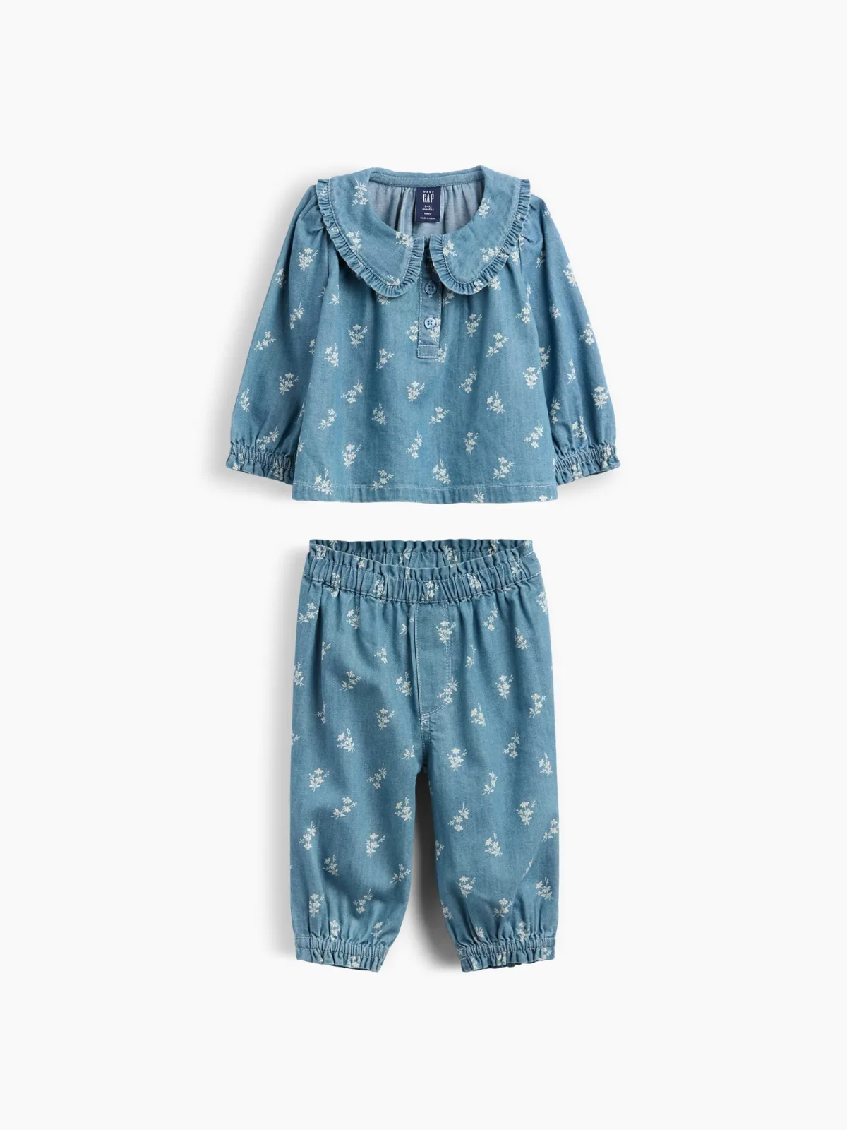 Floral Denim Outfit Set by Gap
