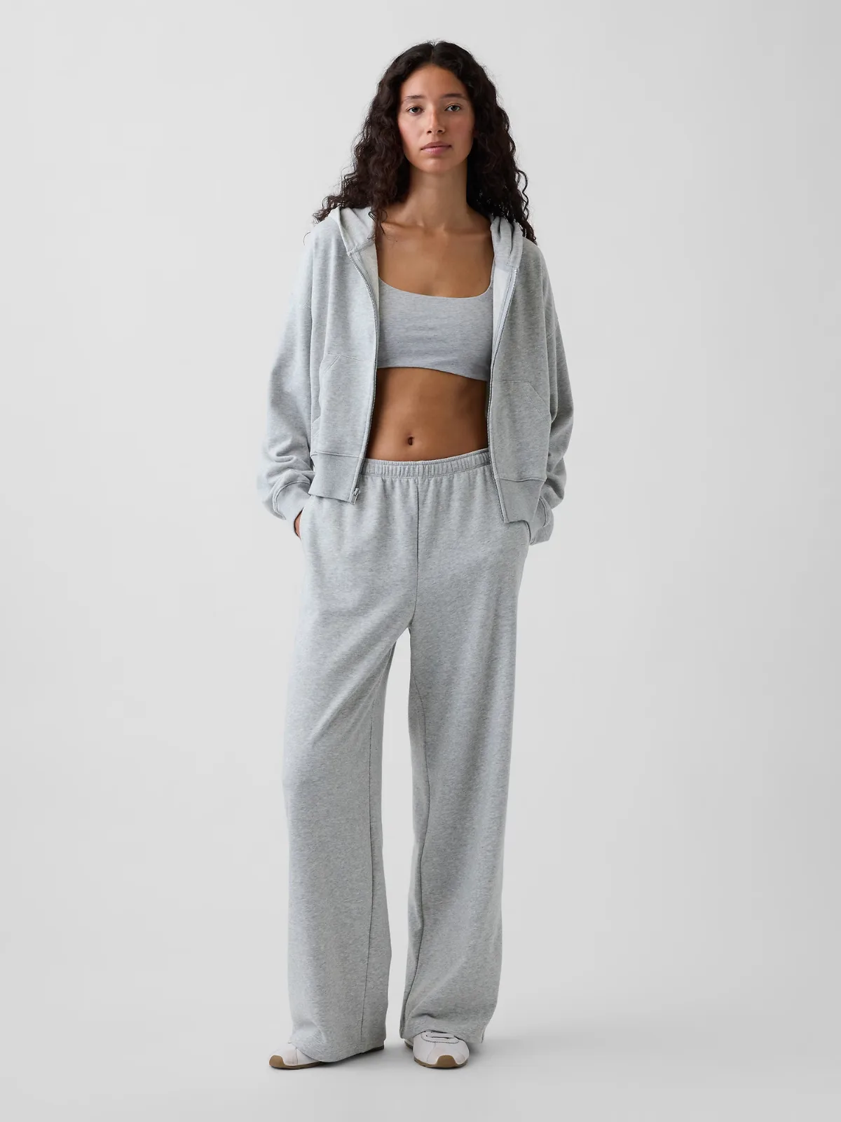 Mid Rise VintageSoft Terry Loose Sweatpants by Gap