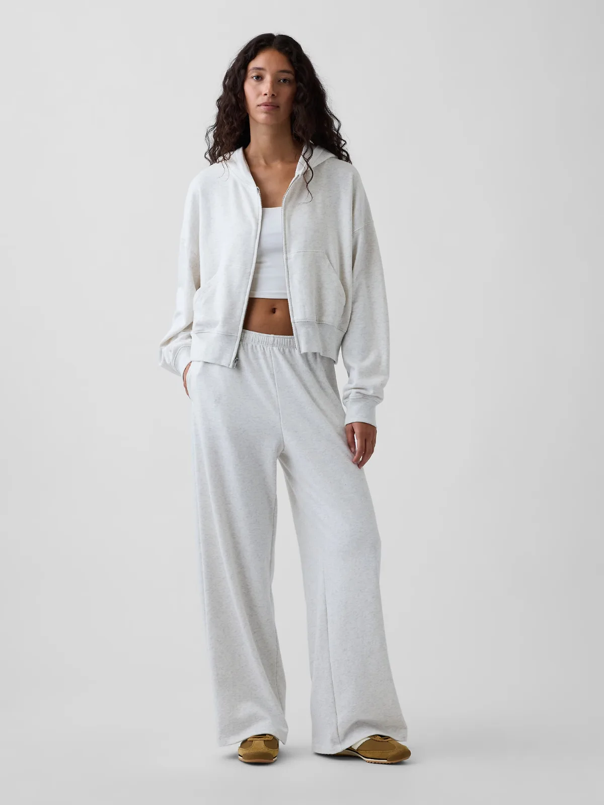 Mid Rise VintageSoft Terry Loose Sweatpants by Gap
