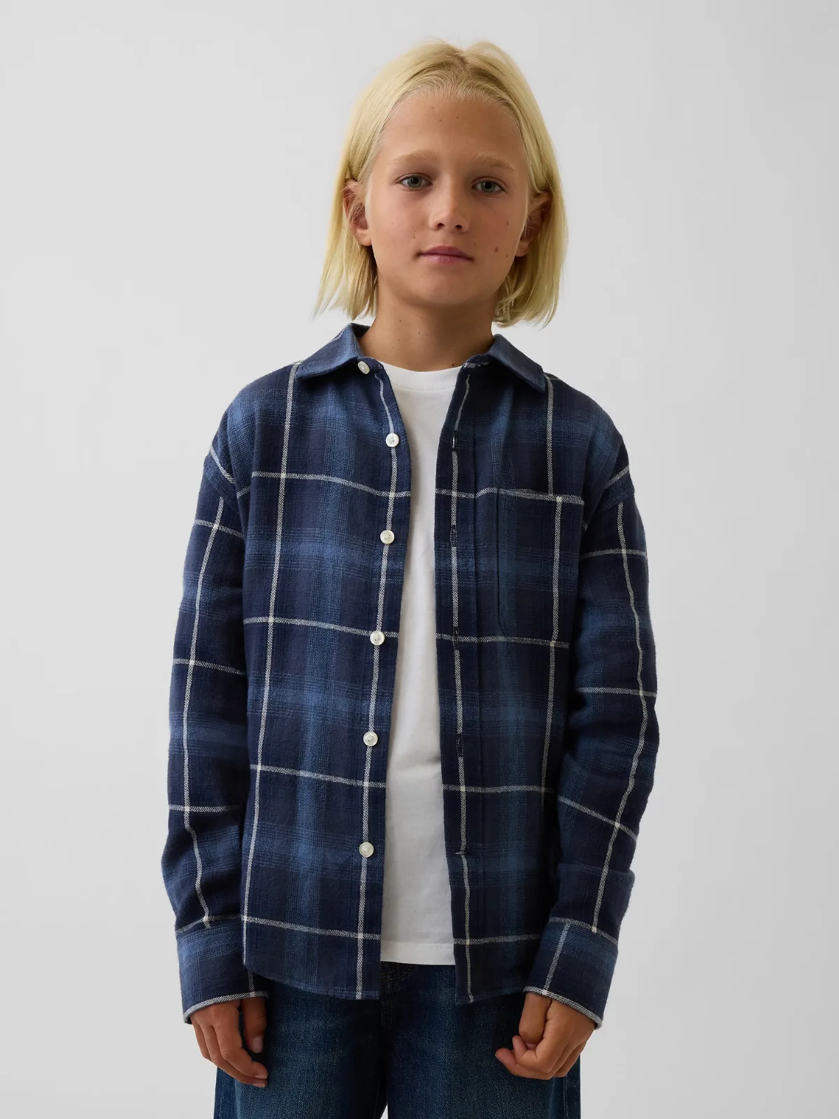 Relaxed Flannel Shirt by Gap