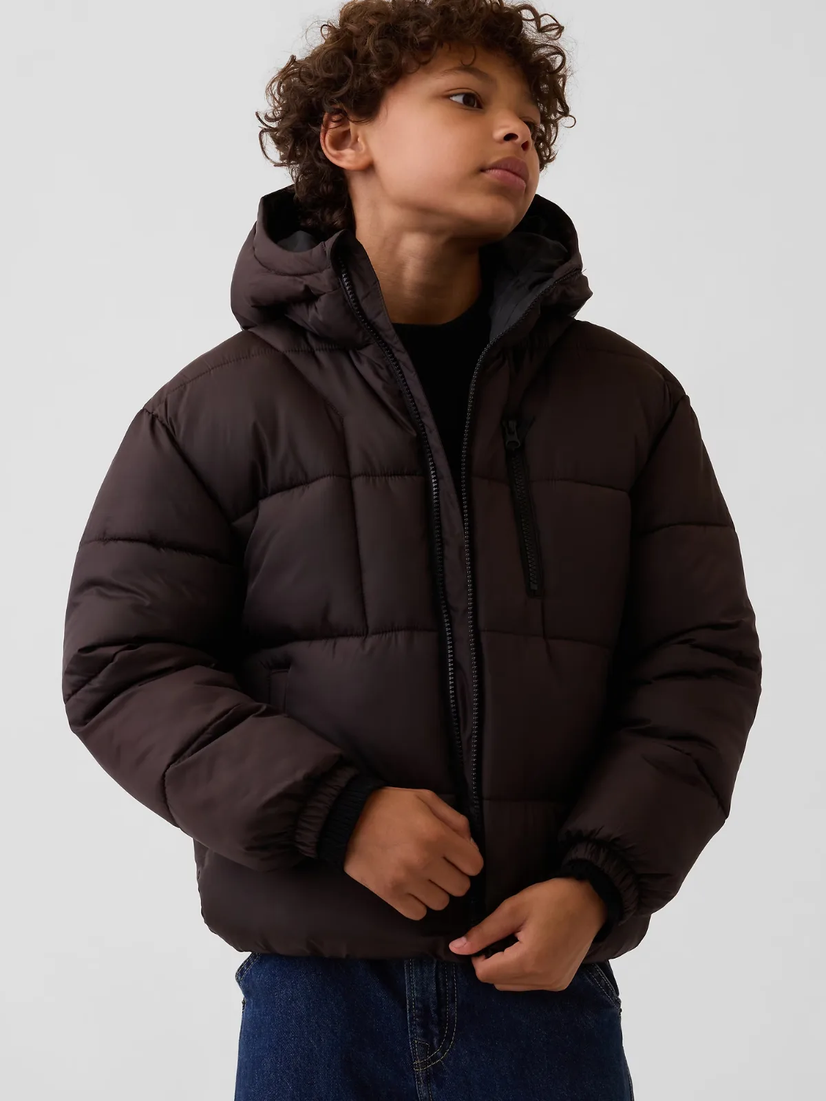Recycled Heavyweight Puffer Jacket by Gap