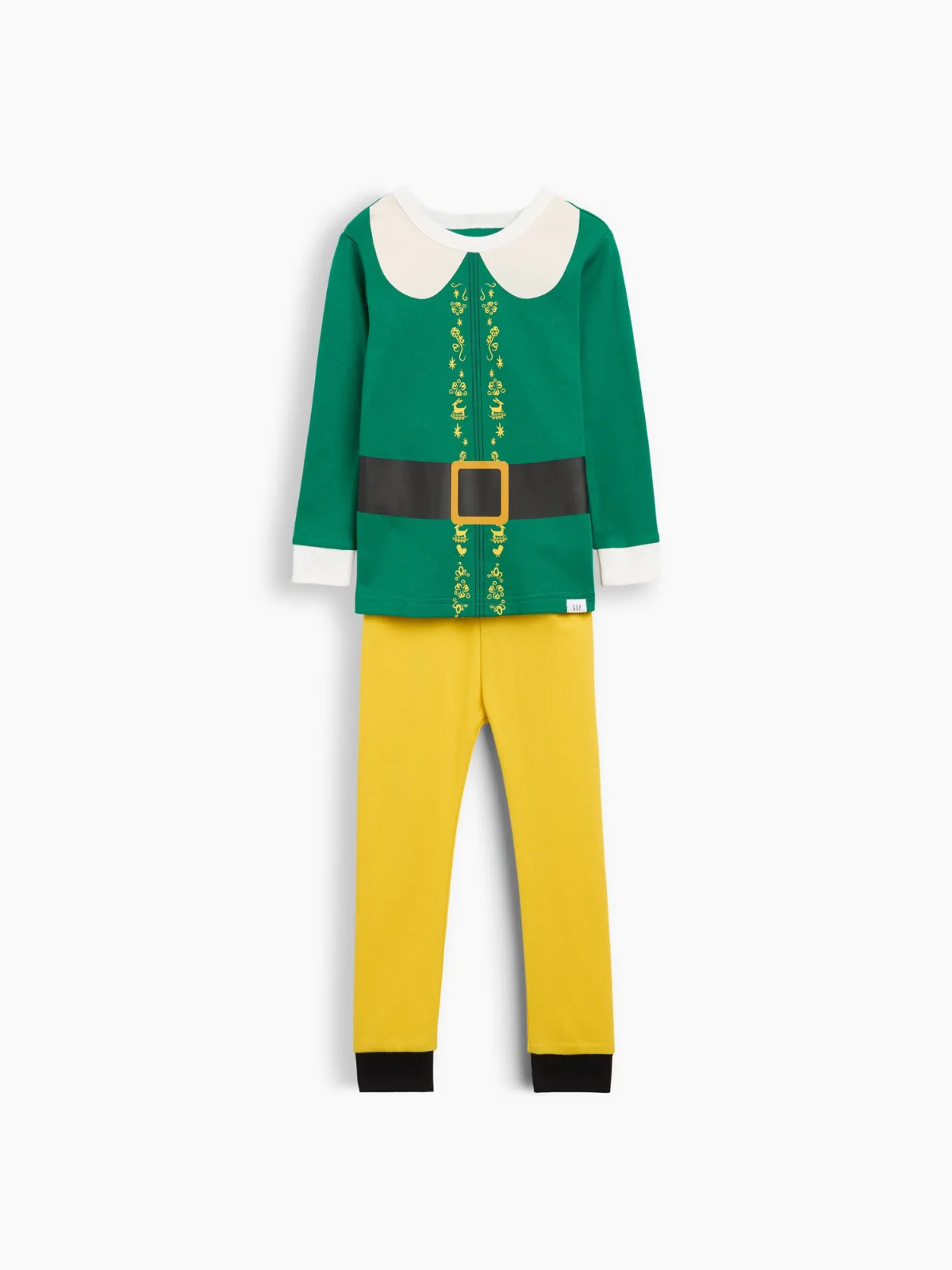 Organic Brushed Cotton Elf PJ Set by Gap