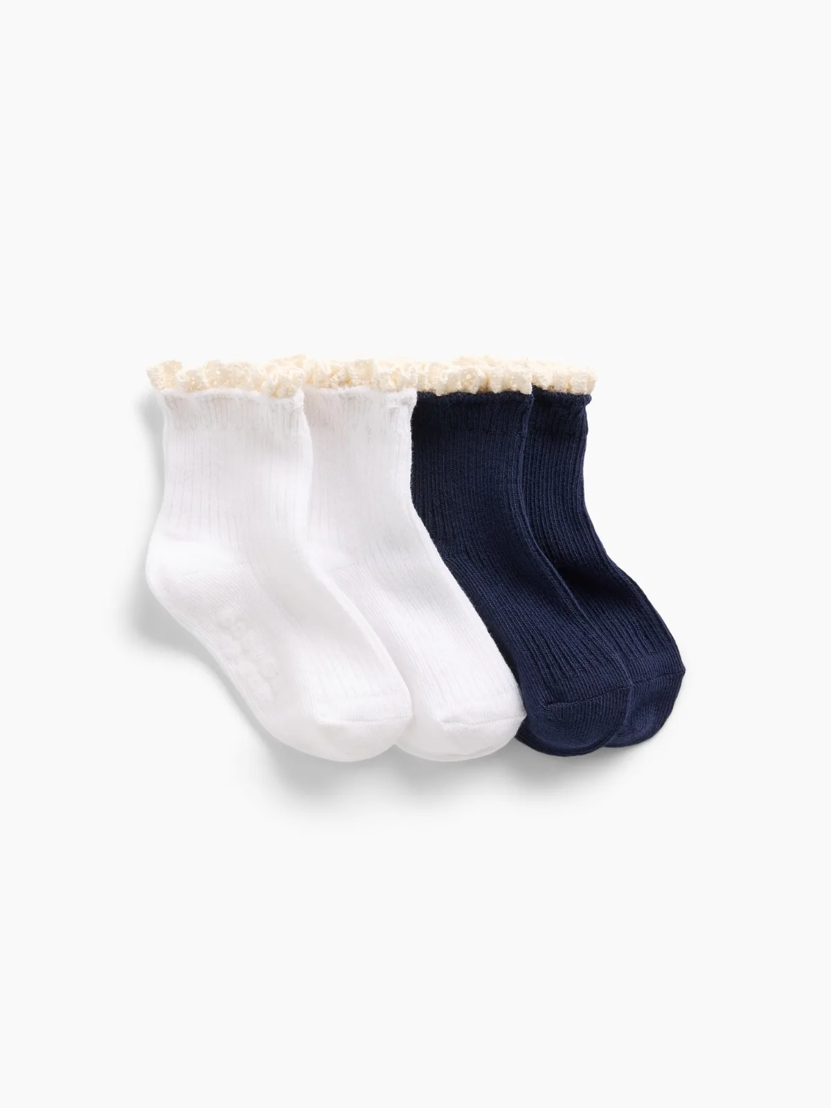 Ruffle Rib Socks (2-Pack) by Gap