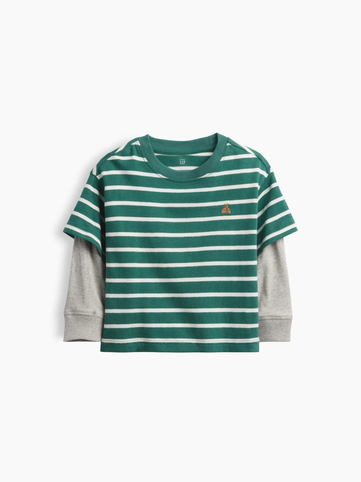 Heavyweight Double-Layer T-Shirt by Gap