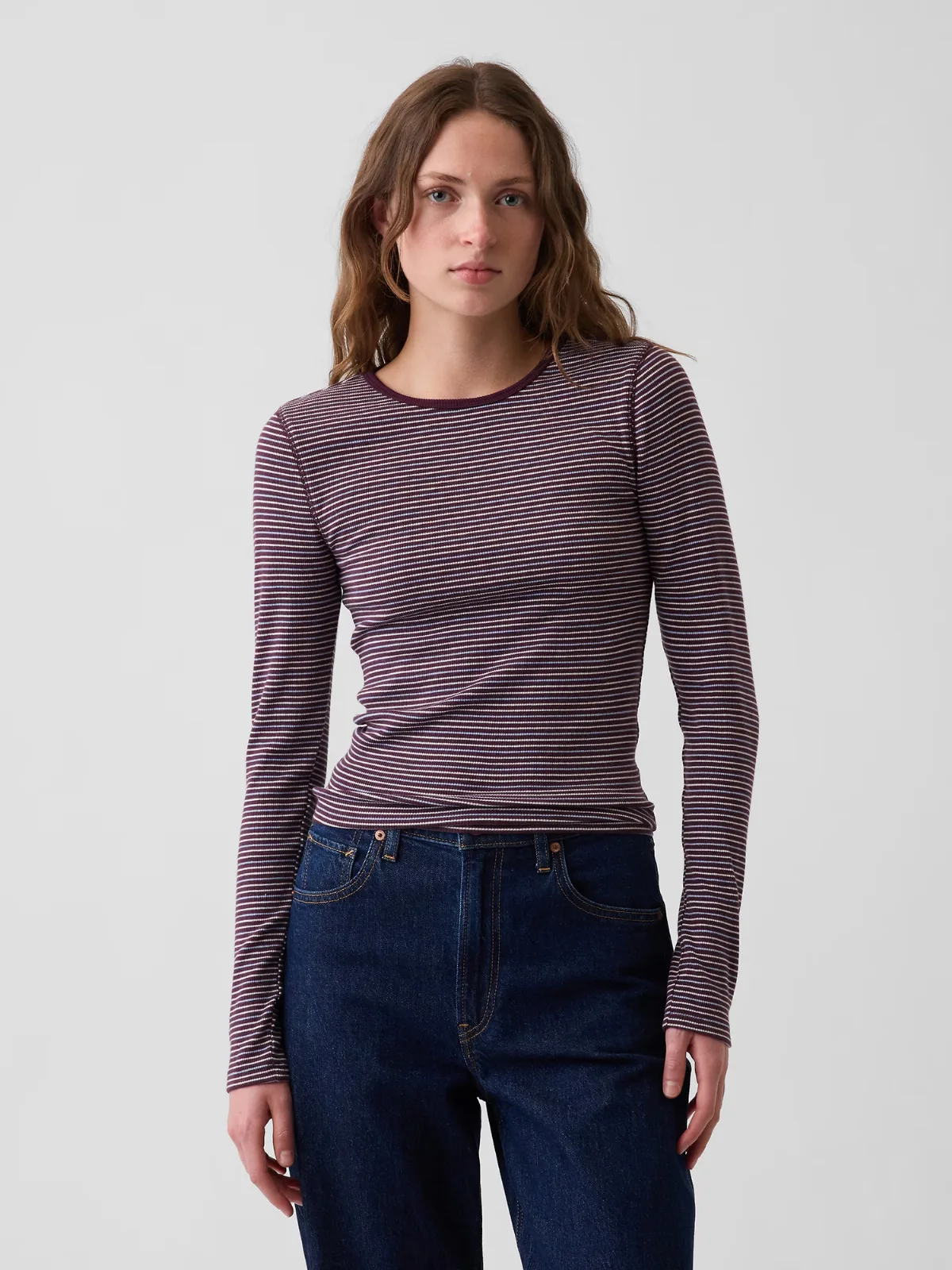 Modern Rib T-Shirt by Gap
