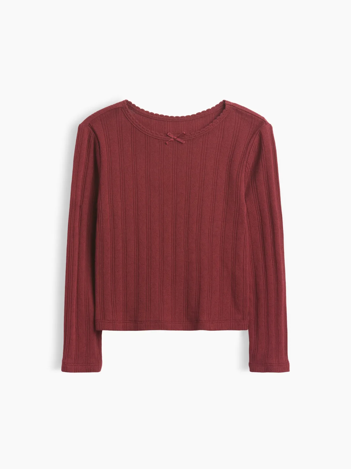 Pointelle Rib T-Shirt by Gap