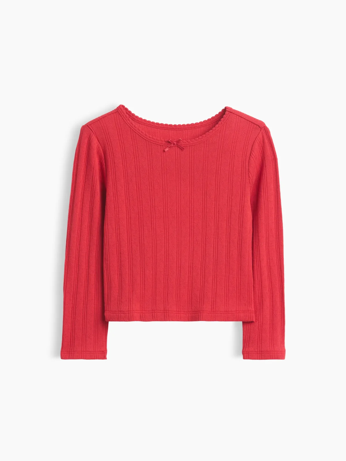 Pointelle Rib T-Shirt by Gap