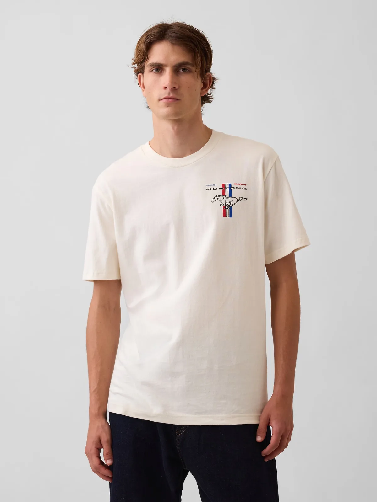 Ford Mustang Relaxed Graphic T-Shirt by Gap