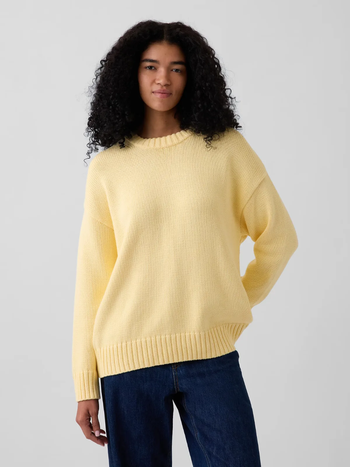 100% Cotton Oversized Sweater by Gap