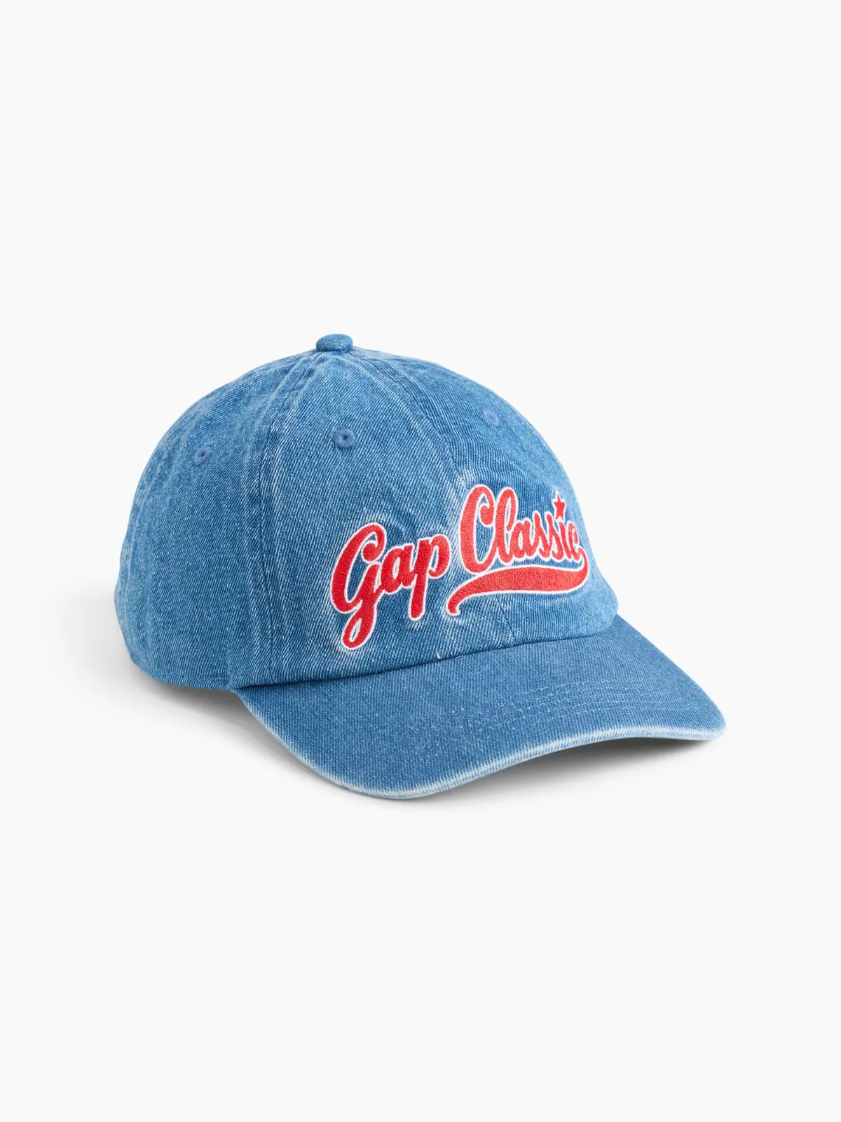 Classic Logo Denim Baseball Hat by Gap