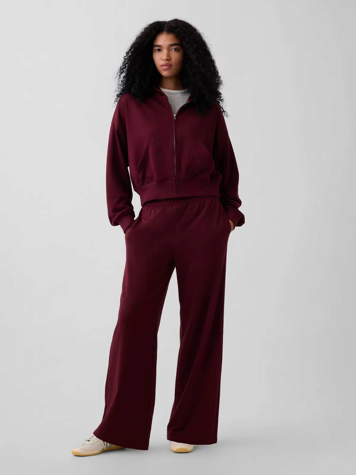 Mid Rise VintageSoft Terry Loose Sweatpants by Gap