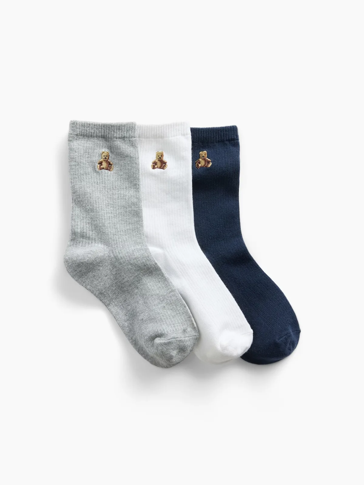 Brannan Bear Crew Socks (3-Pack) by Gap