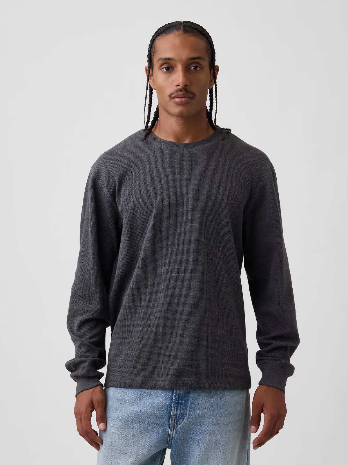 Relaxed Waffle T-Shirt by Gap