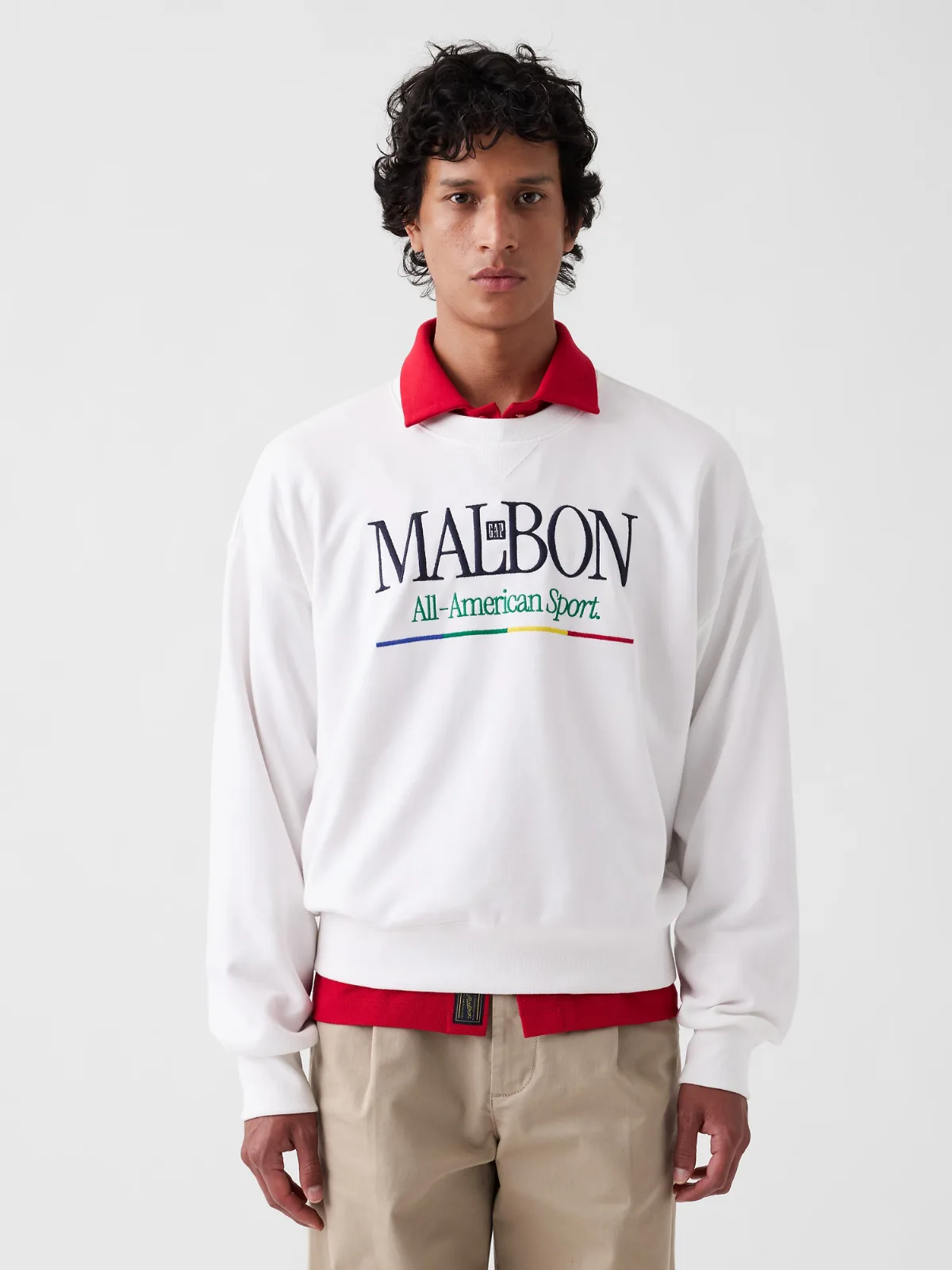 Gap x Malbon Heavyweight Logo Sweatshirt by Gap