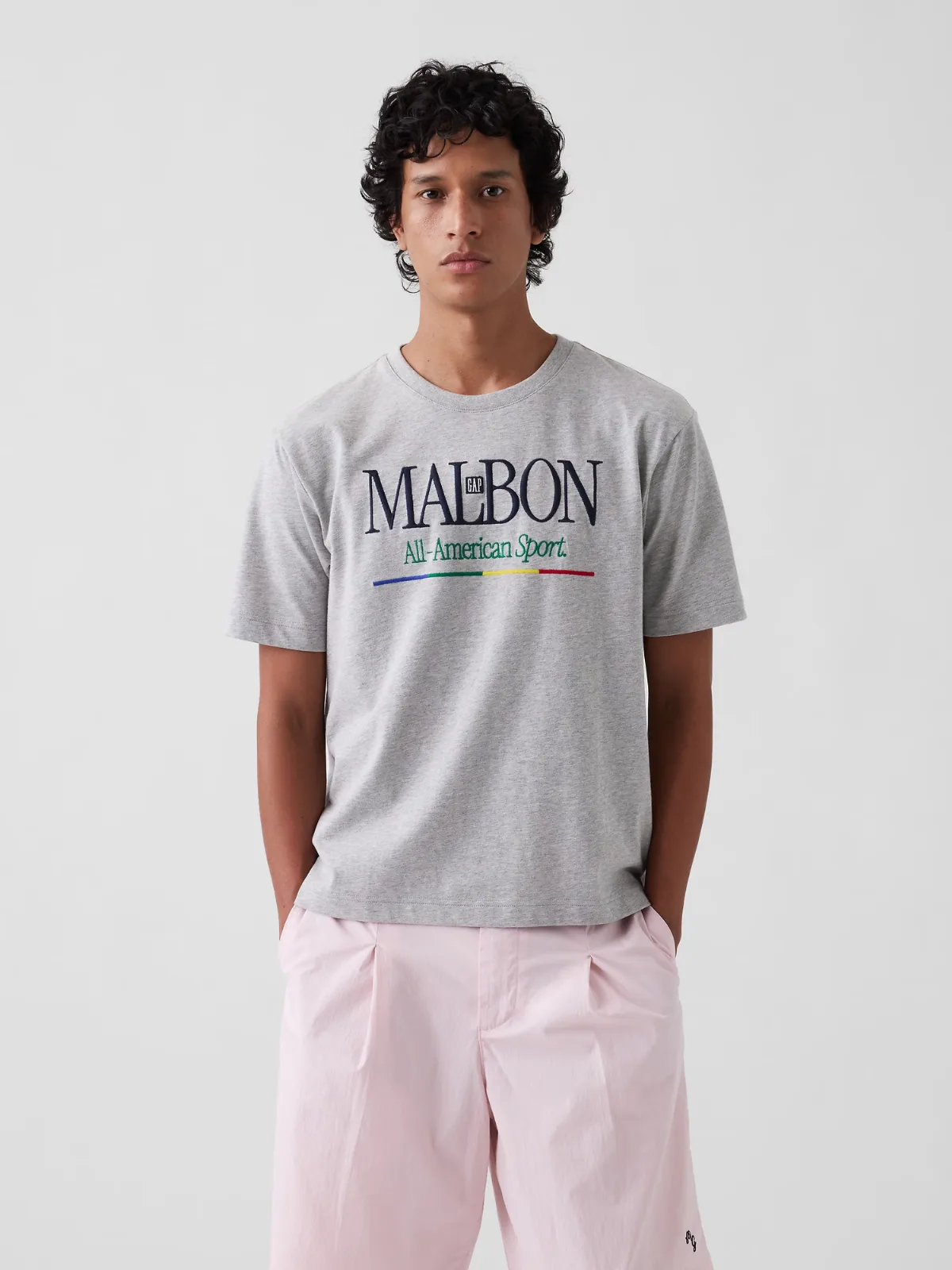 Gap x Malbon Organic Cotton Logo T-Shirt by Gap