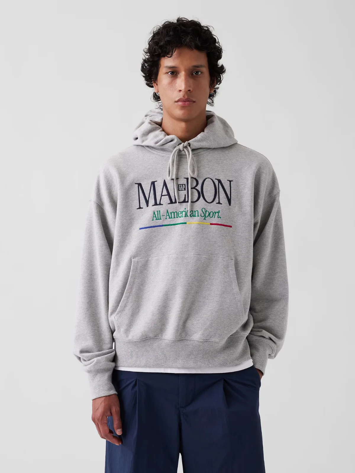 Gap x Malbon Heavyweight Logo Hoodie by Gap