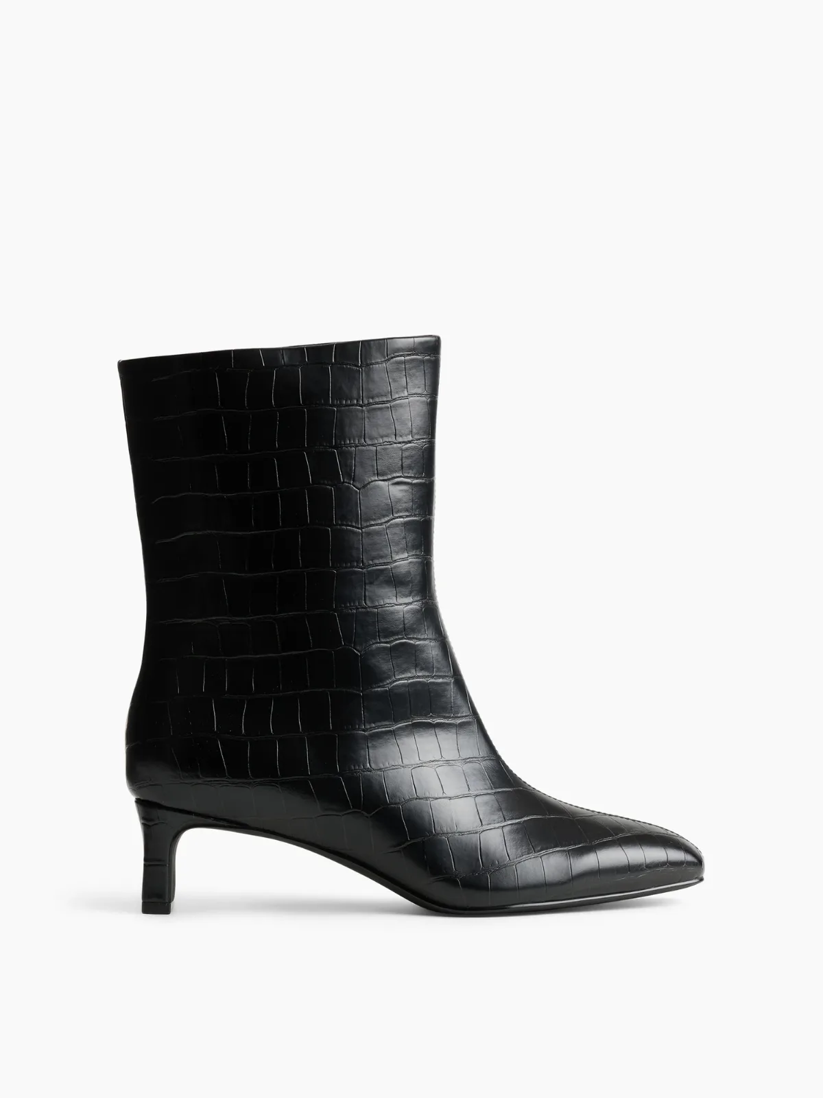 Vegan Leather Crocodile Boots by Gap