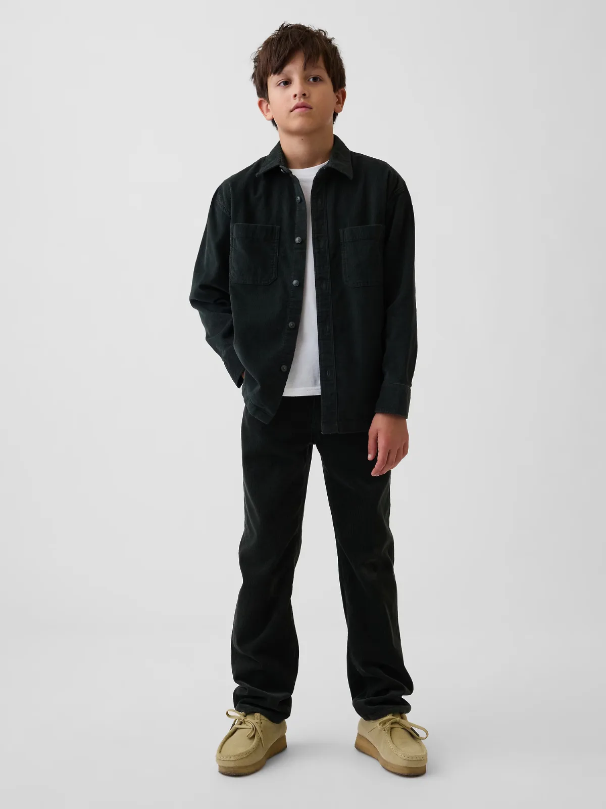 Corduroy Relaxed Straight Pants by Gap