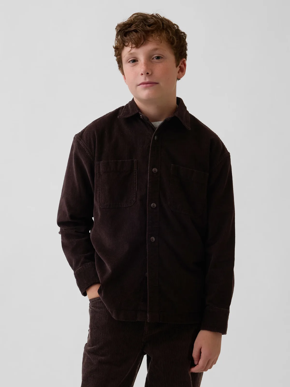 Corduroy Utility Shirt by Gap
