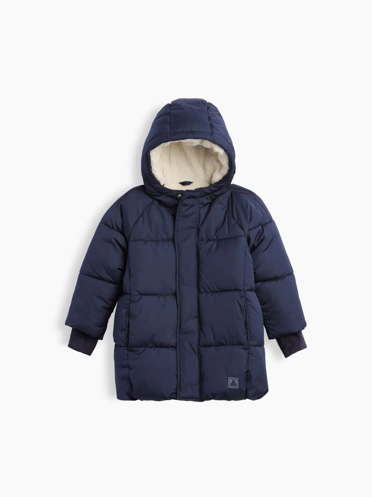 Sherpa-Lined Heavyweight Puffer Coat by Gap