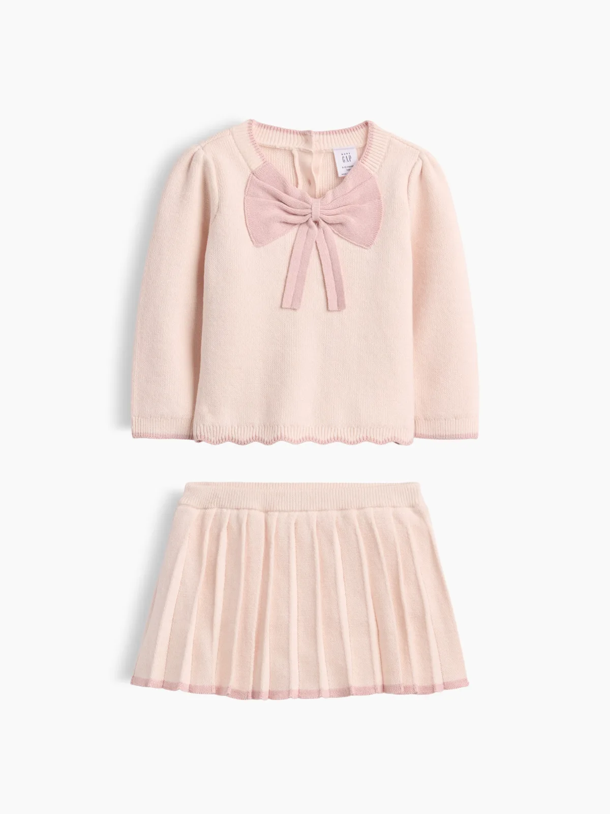 Bow Sweater Skort Set by Gap