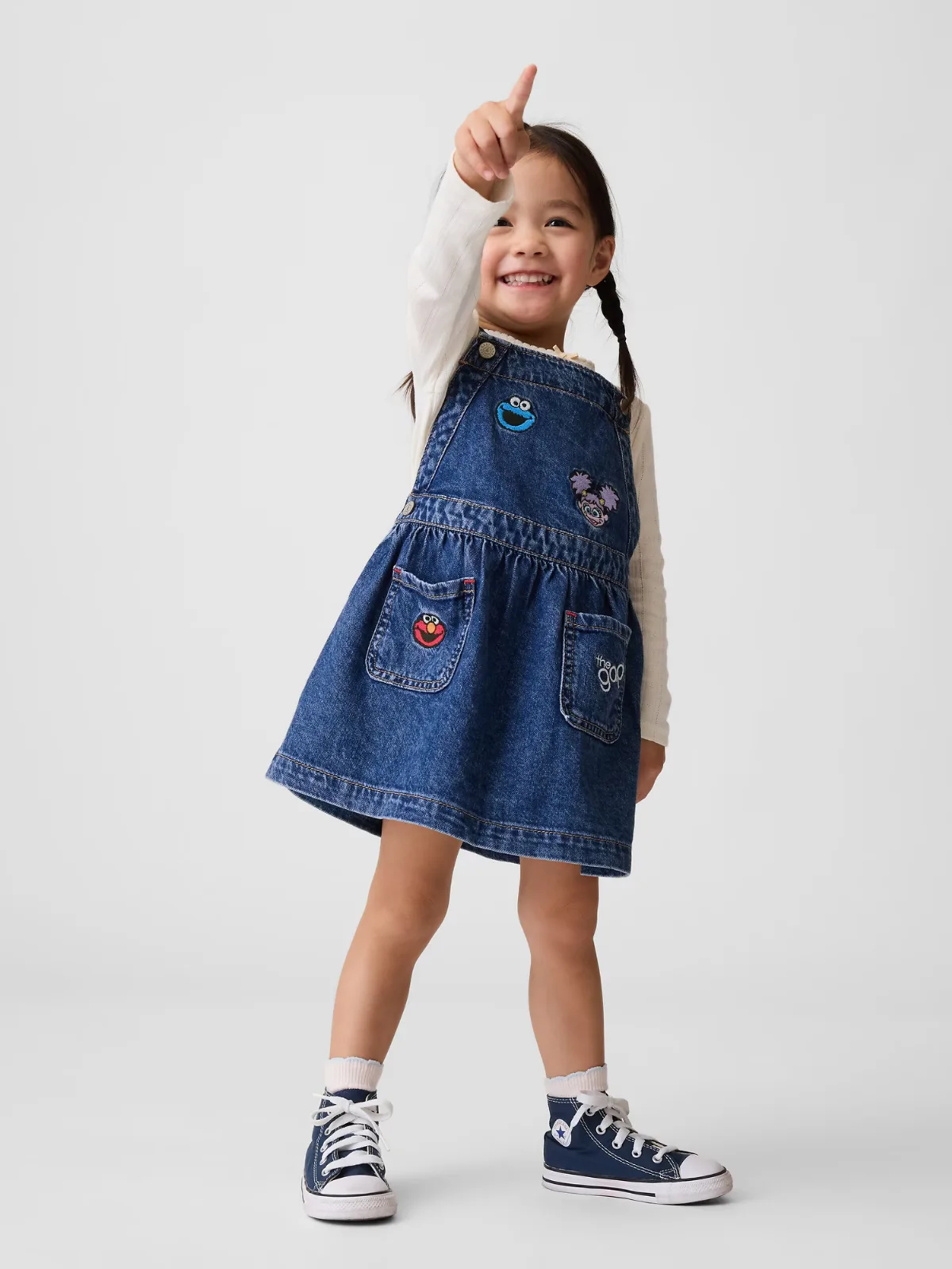 Sesame Street Denim Skirtall by Gap
