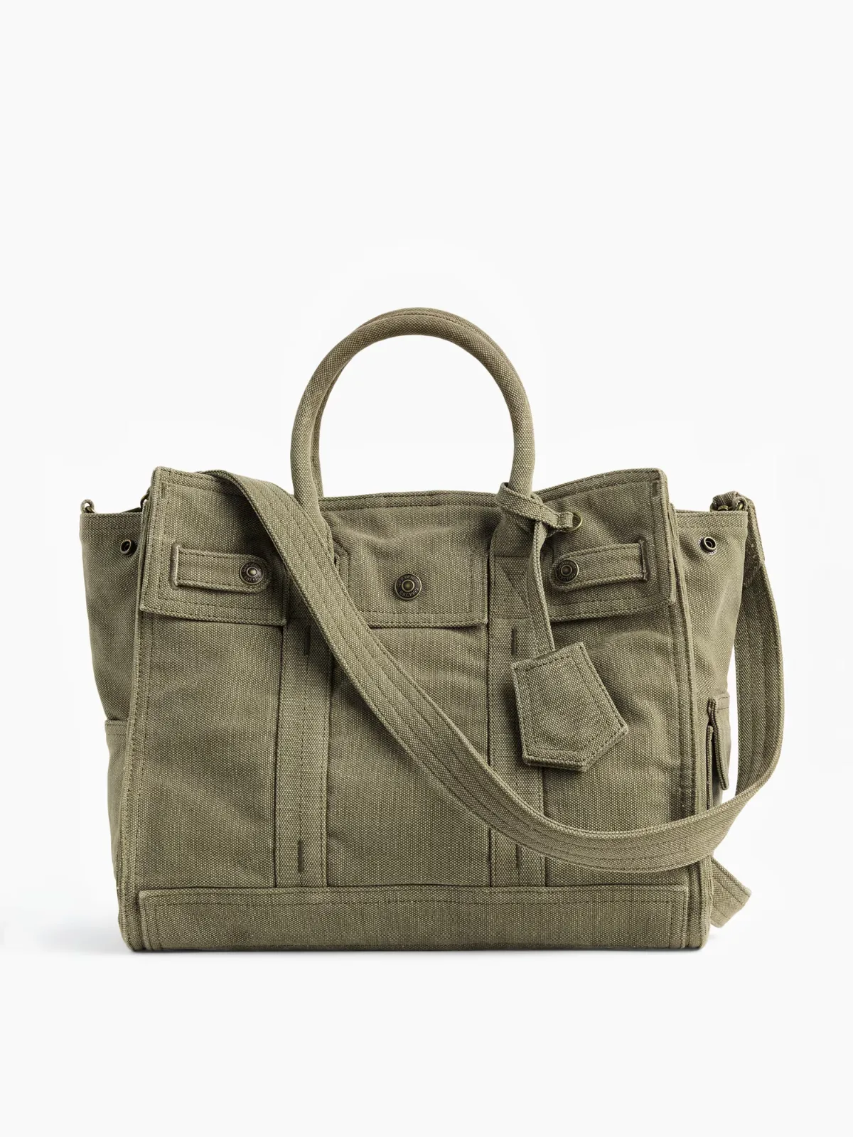 Canvas Five Pocket Tote by Gap