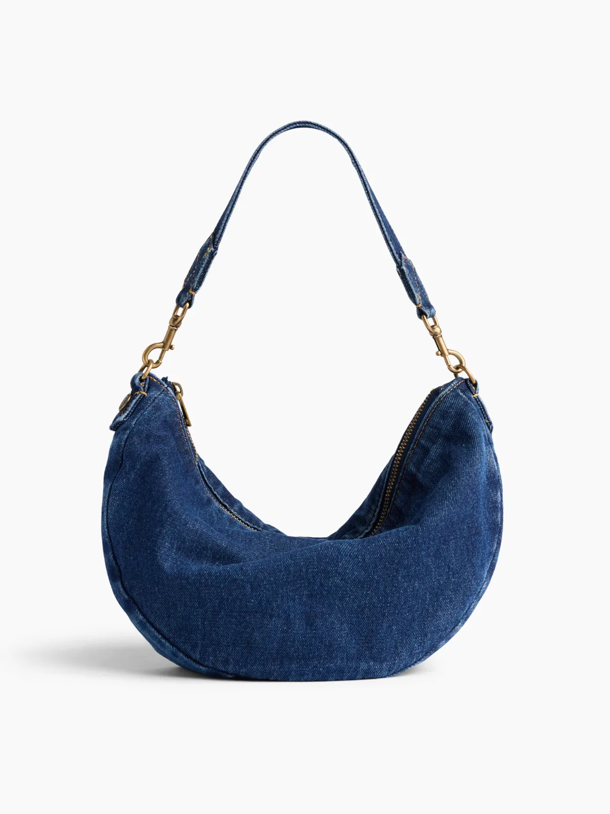 Denim Crescent Bag by Gap