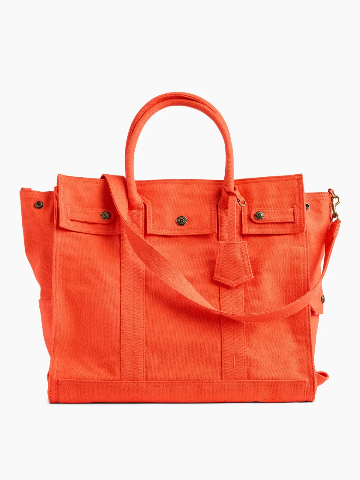 Large Canvas Five Pocket Tote