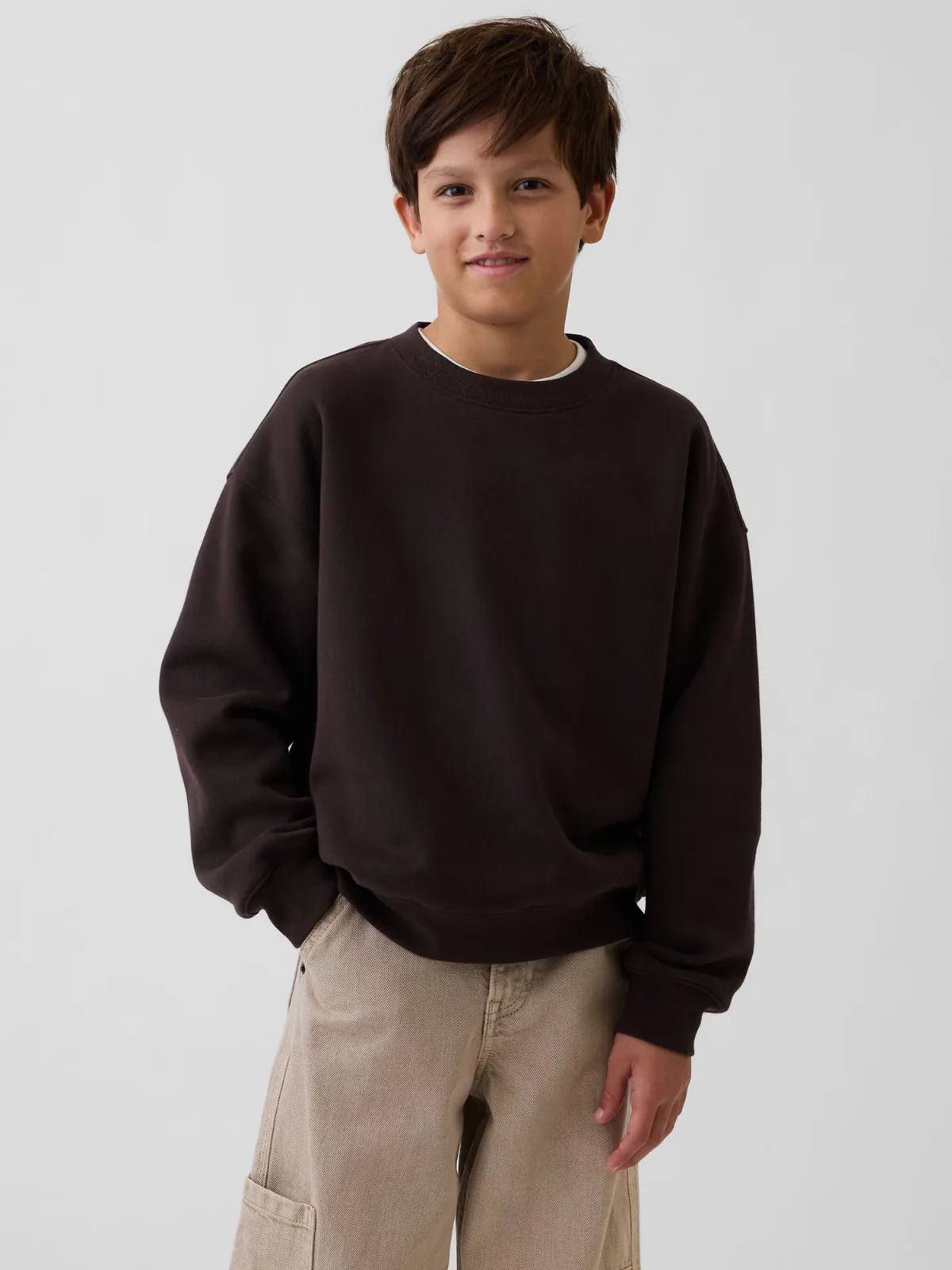 VintageSoft Relaxed Sweatshirt by Gap