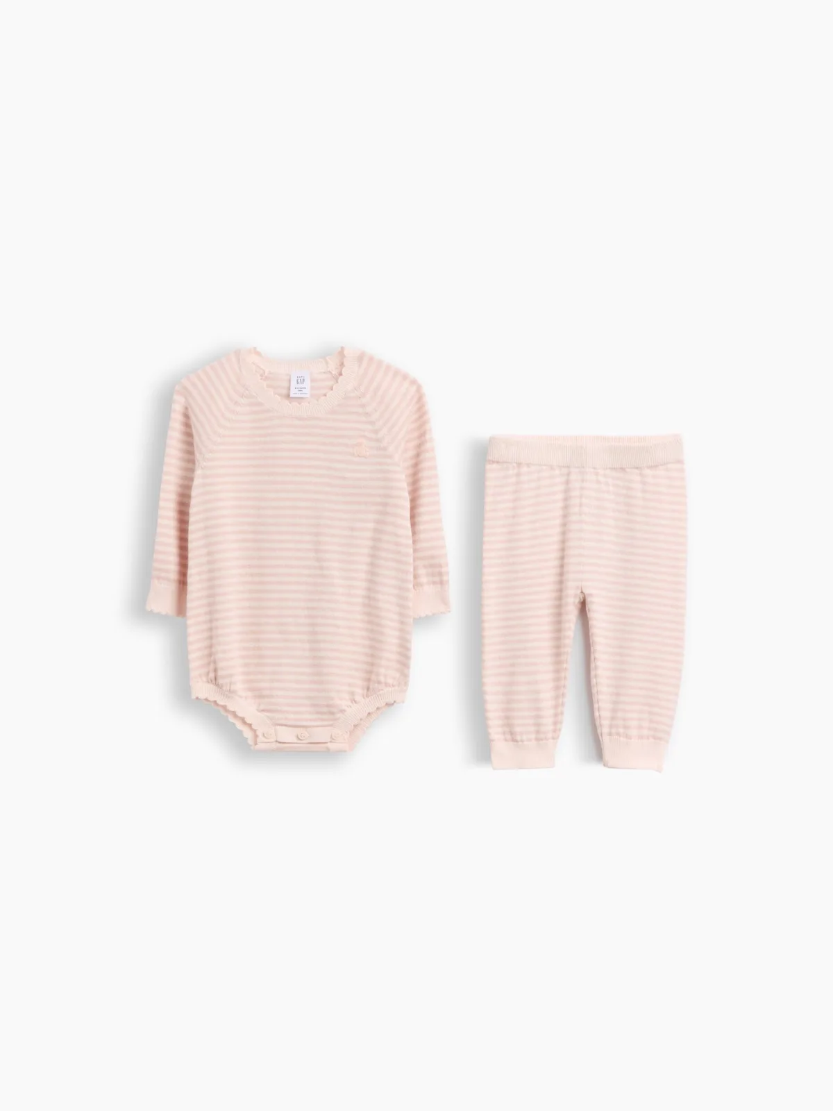 Stripe Sweater Bodysuit Set by Gap