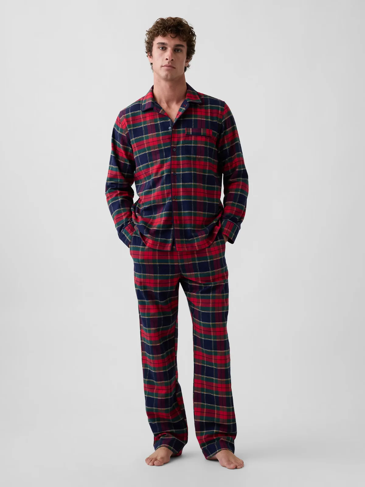 Softest Flannel PJ Set by Gap