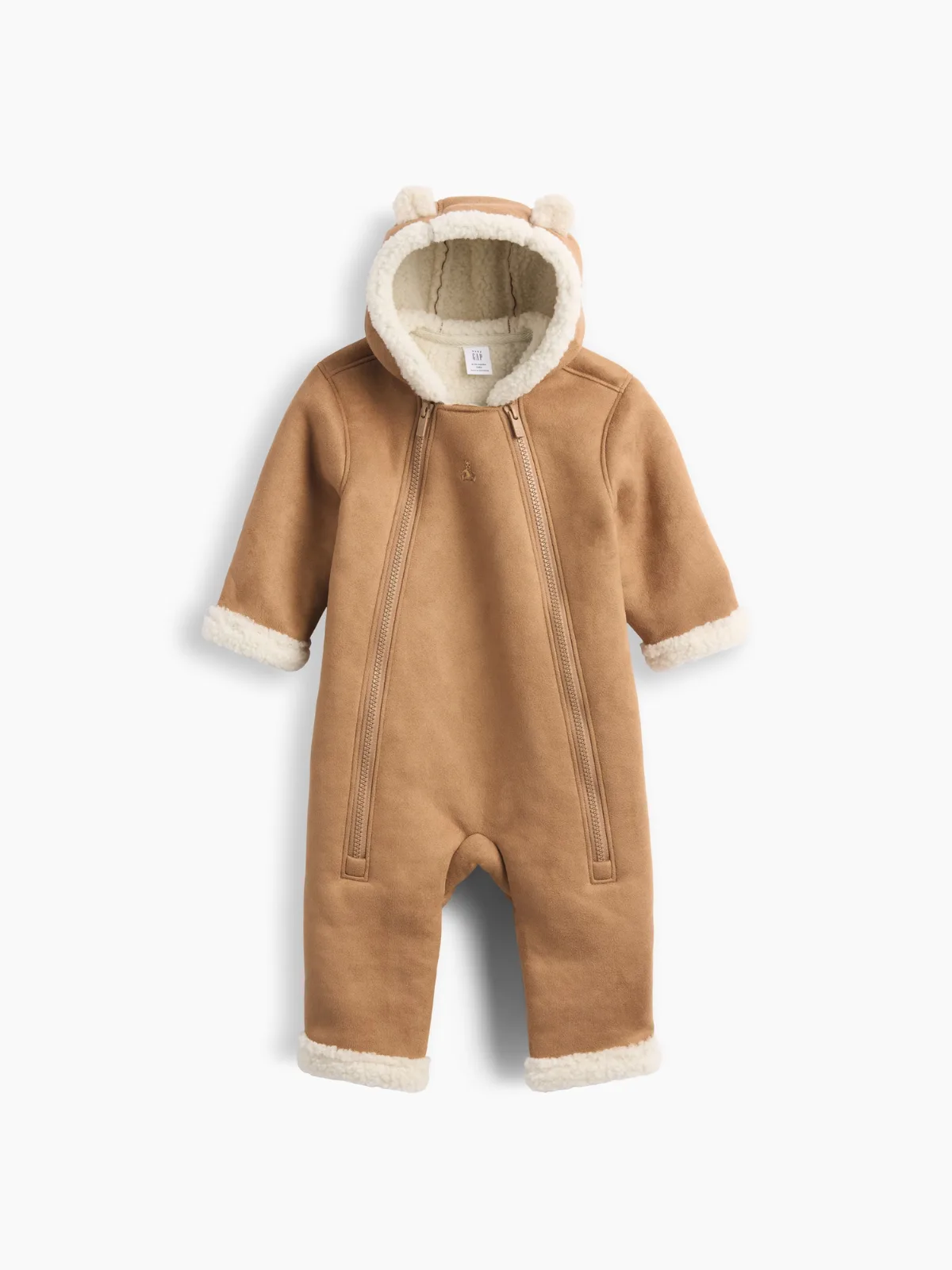 Sherpa-Lined Hooded One-Piece by Gap