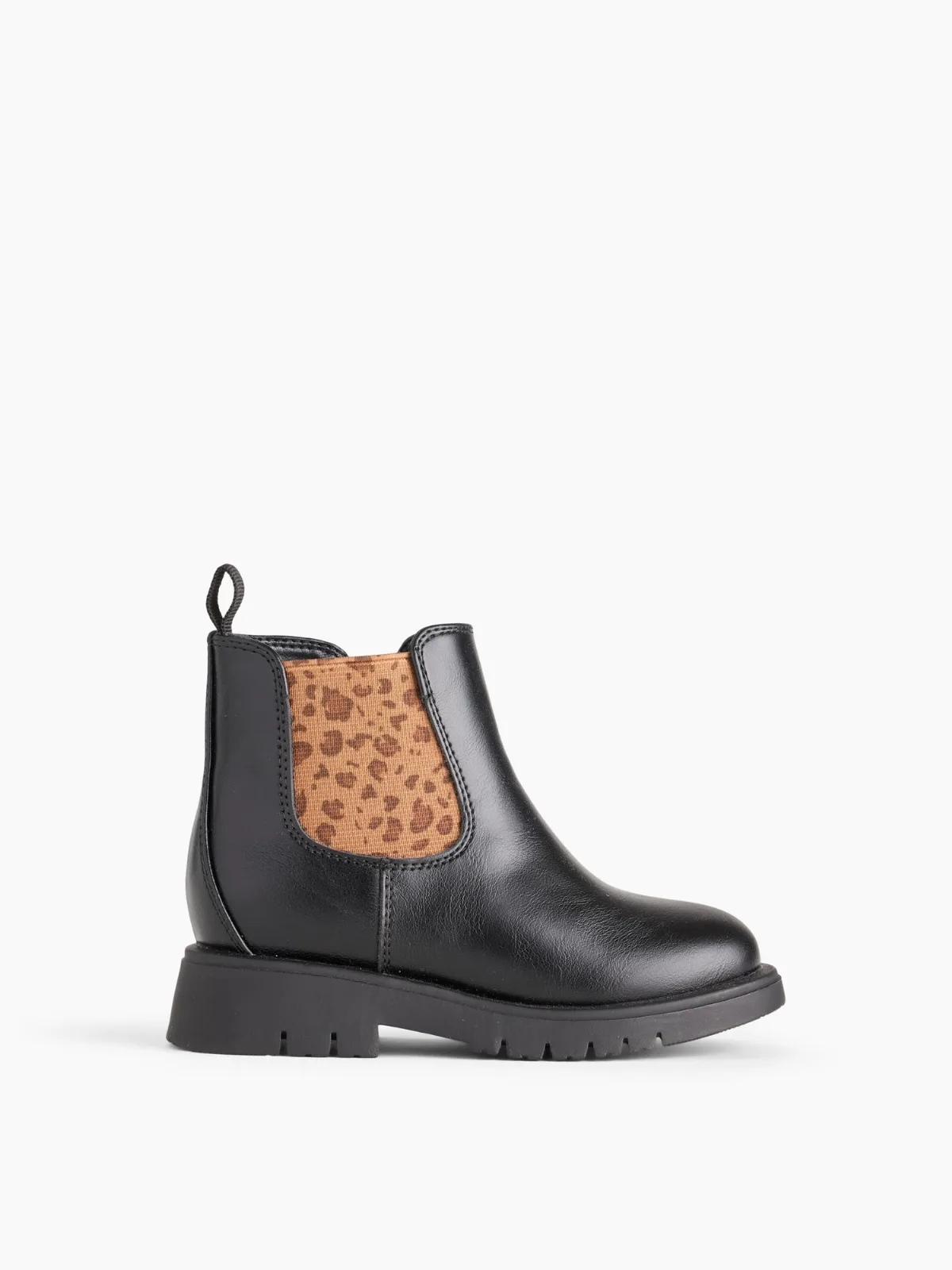 Vegan Leather Leopard Chelsea Boots by Gap