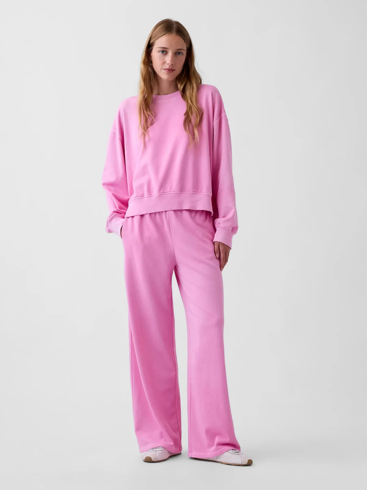 Mid Rise VintageSoft Terry Loose Sweatpants by Gap